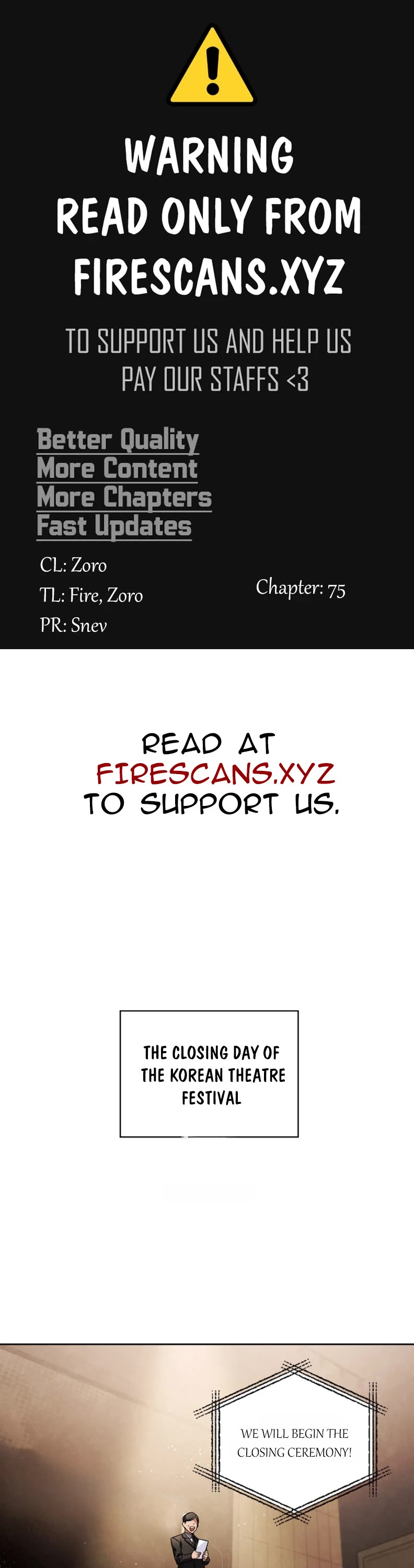 I Will Live as an Actor Chapter 75 page 1 - Chapter 75