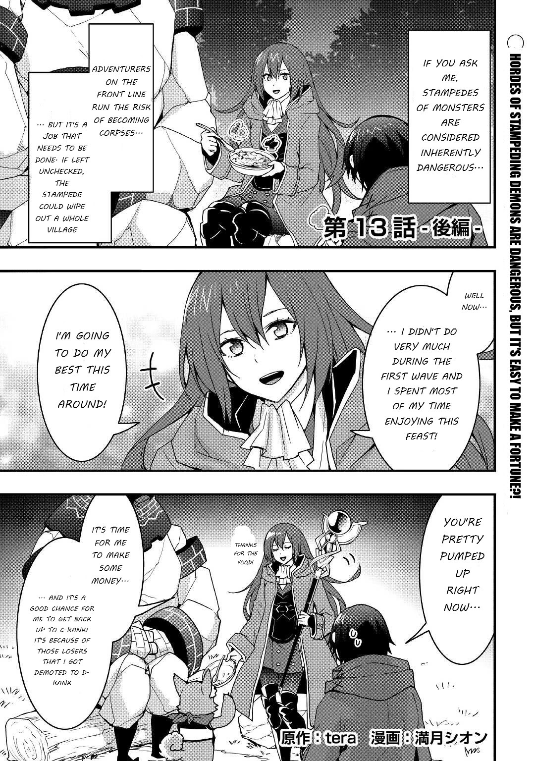 I will Live Freely in Another World with Equipment Manufacturing Cheat Chapter 13.2 page 1 - Chapter 13.2