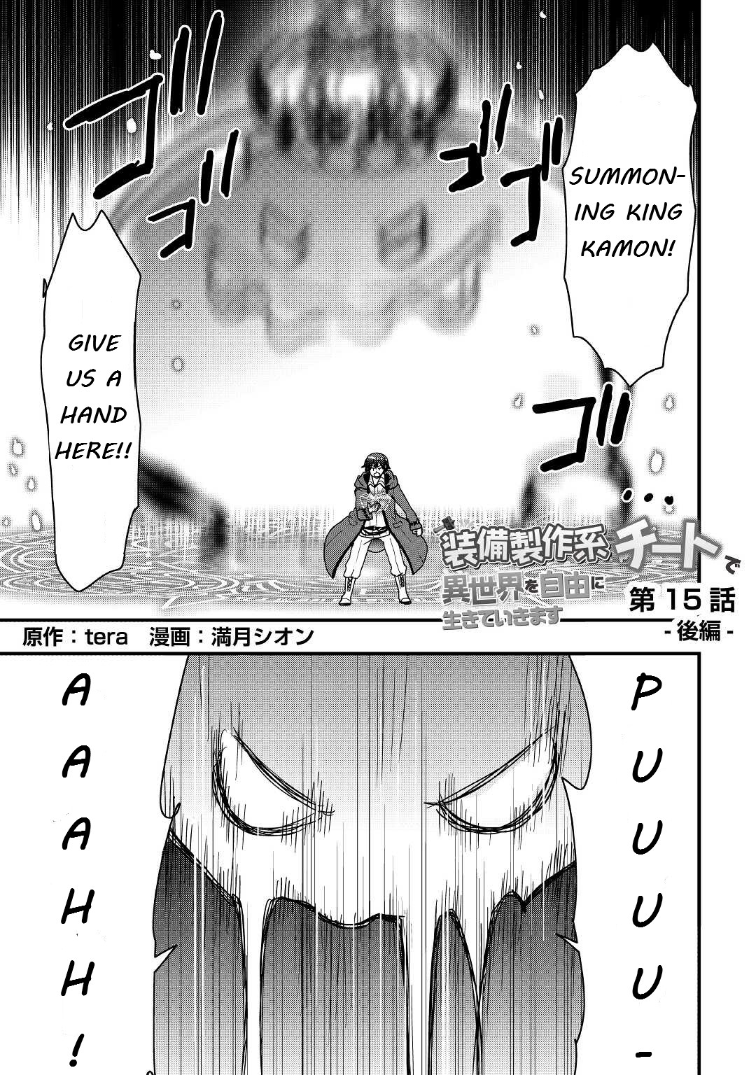 I will Live Freely in Another World with Equipment Manufacturing Cheat Chapter 15.2 page 2 - Chapter 15.2