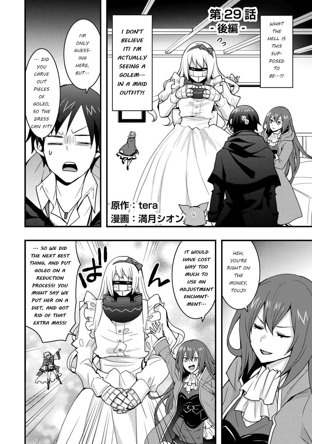 I will Live Freely in Another World with Equipment Manufacturing Cheat Chapter 29.2 page 1 - Chapter 29.2
