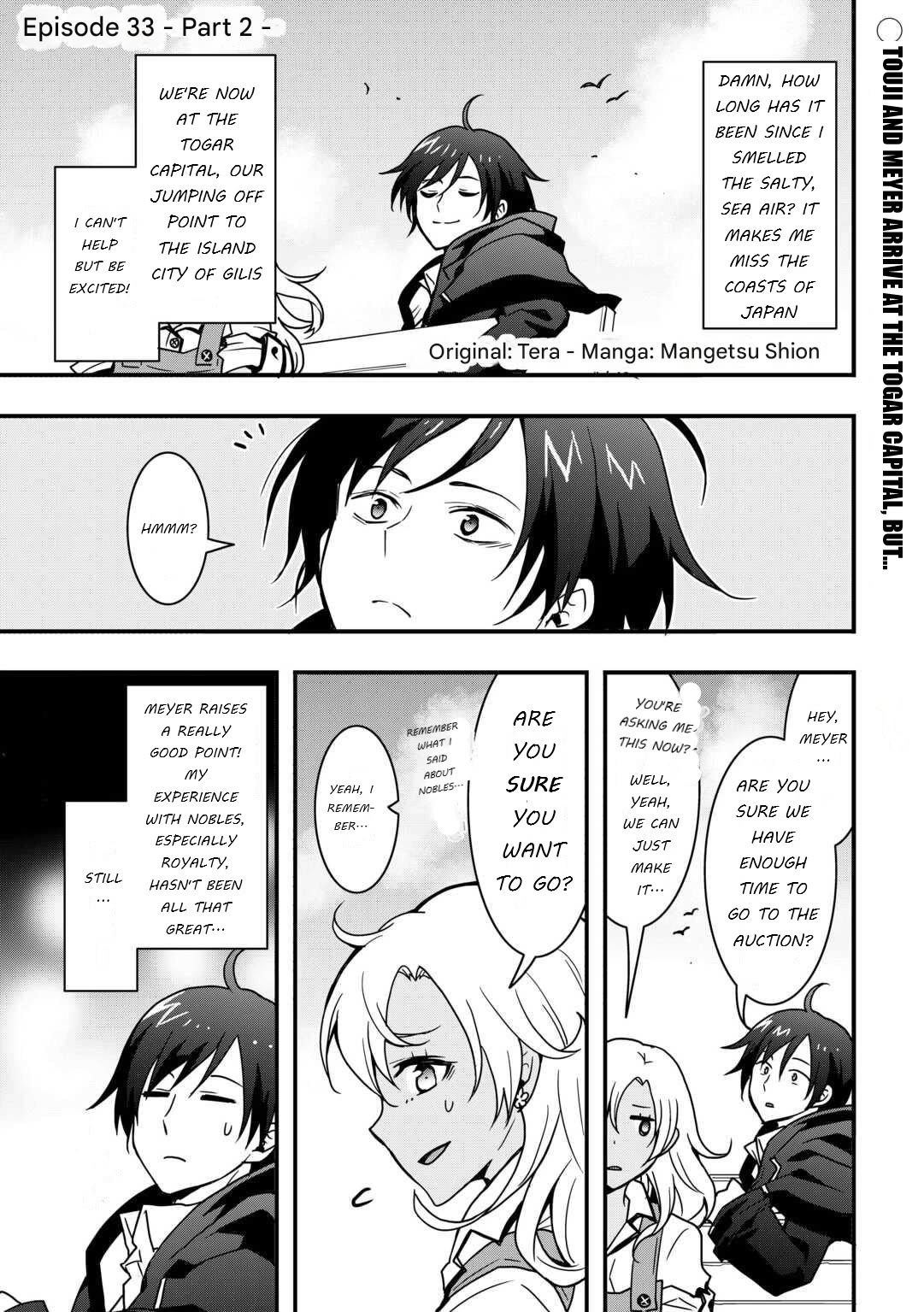 I will Live Freely in Another World with Equipment Manufacturing Cheat Chapter 33.2 page 1 - Chapter 33.2