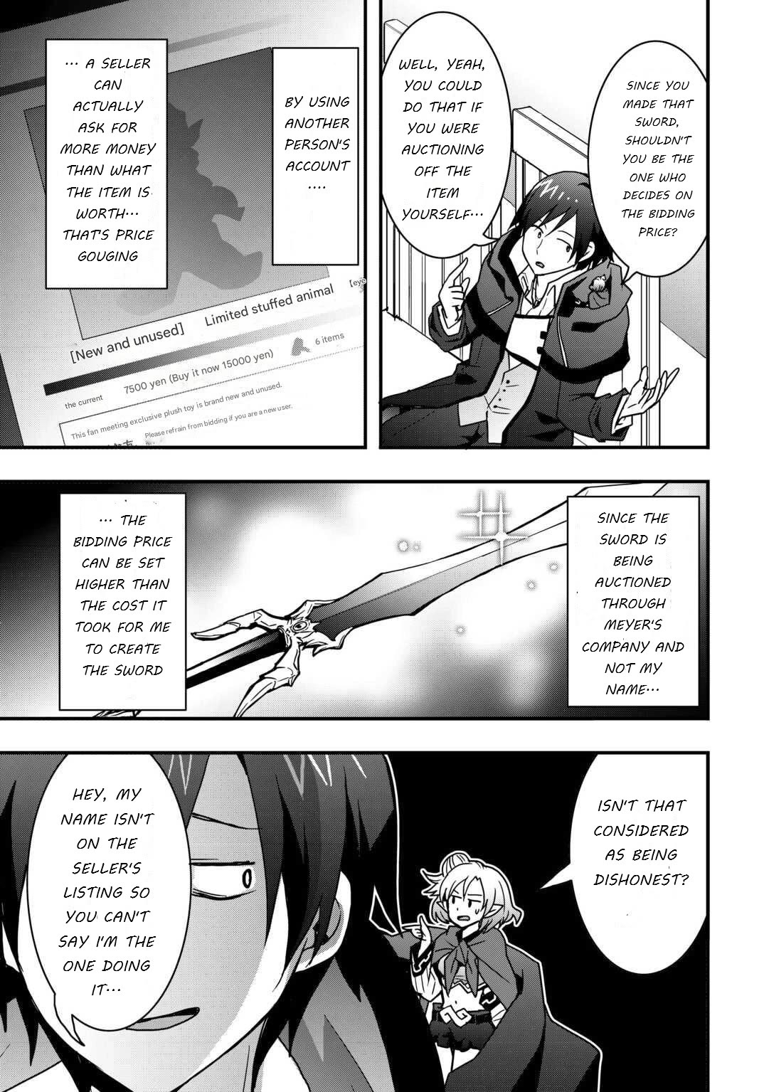 I will Live Freely in Another World with Equipment Manufacturing Cheat Chapter 34.1 page 11 - Chapter 34.1