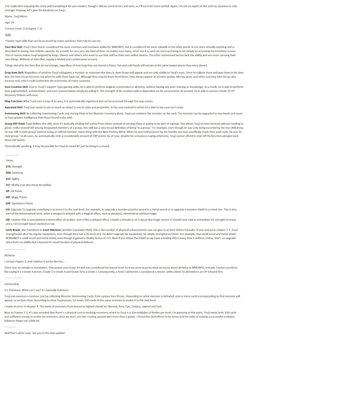 I will Live Freely in Another World with Equipment Manufacturing Cheat Chapter 7.1 page 17 - Chapter 7.1