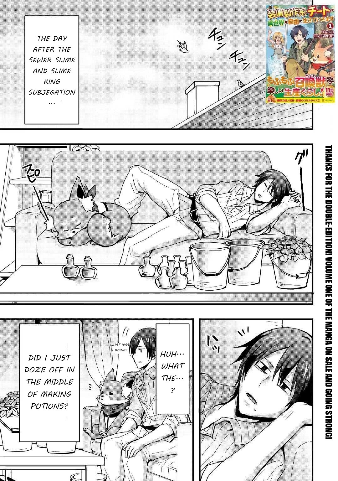I will Live Freely in Another World with Equipment Manufacturing Cheat Chapter 9.1 page 1 - Chapter 9.1