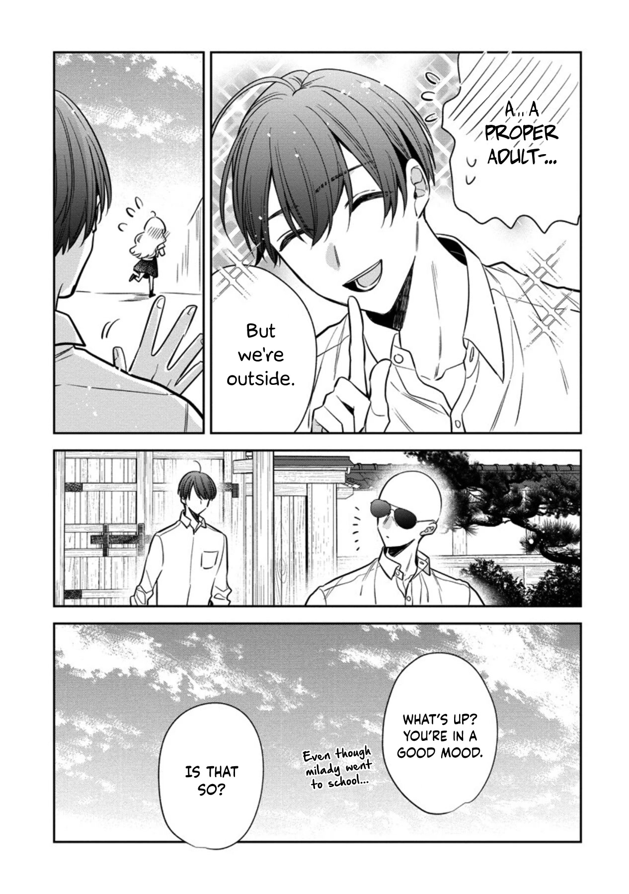 I Will Not Be Spoiled by a Doting Gangster! Chapter 9.5 page 8 - Chapter 9.5: Extra