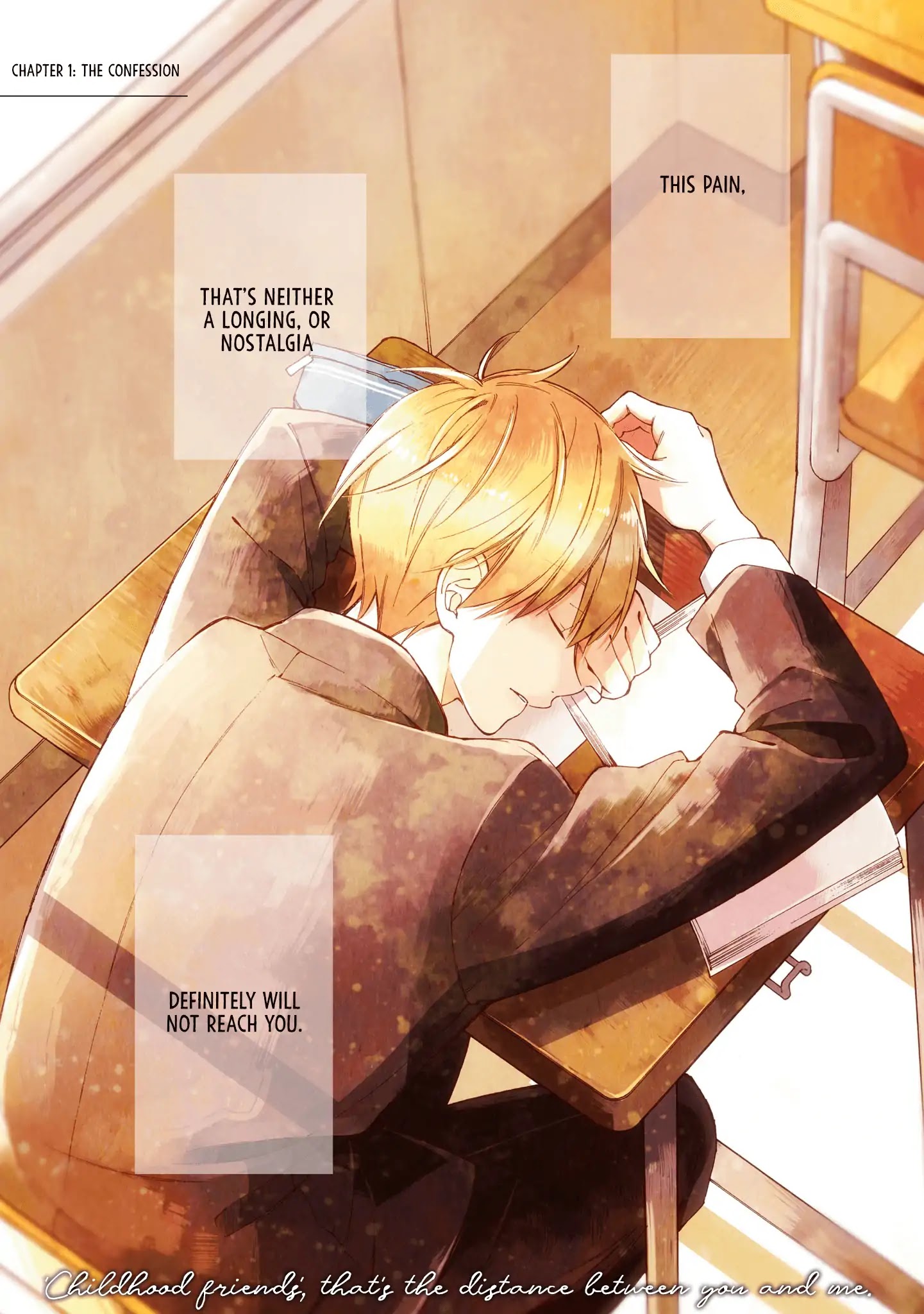 I Will Not Reach You Chapter 1 page 1 - Chapter 1: The Confession.