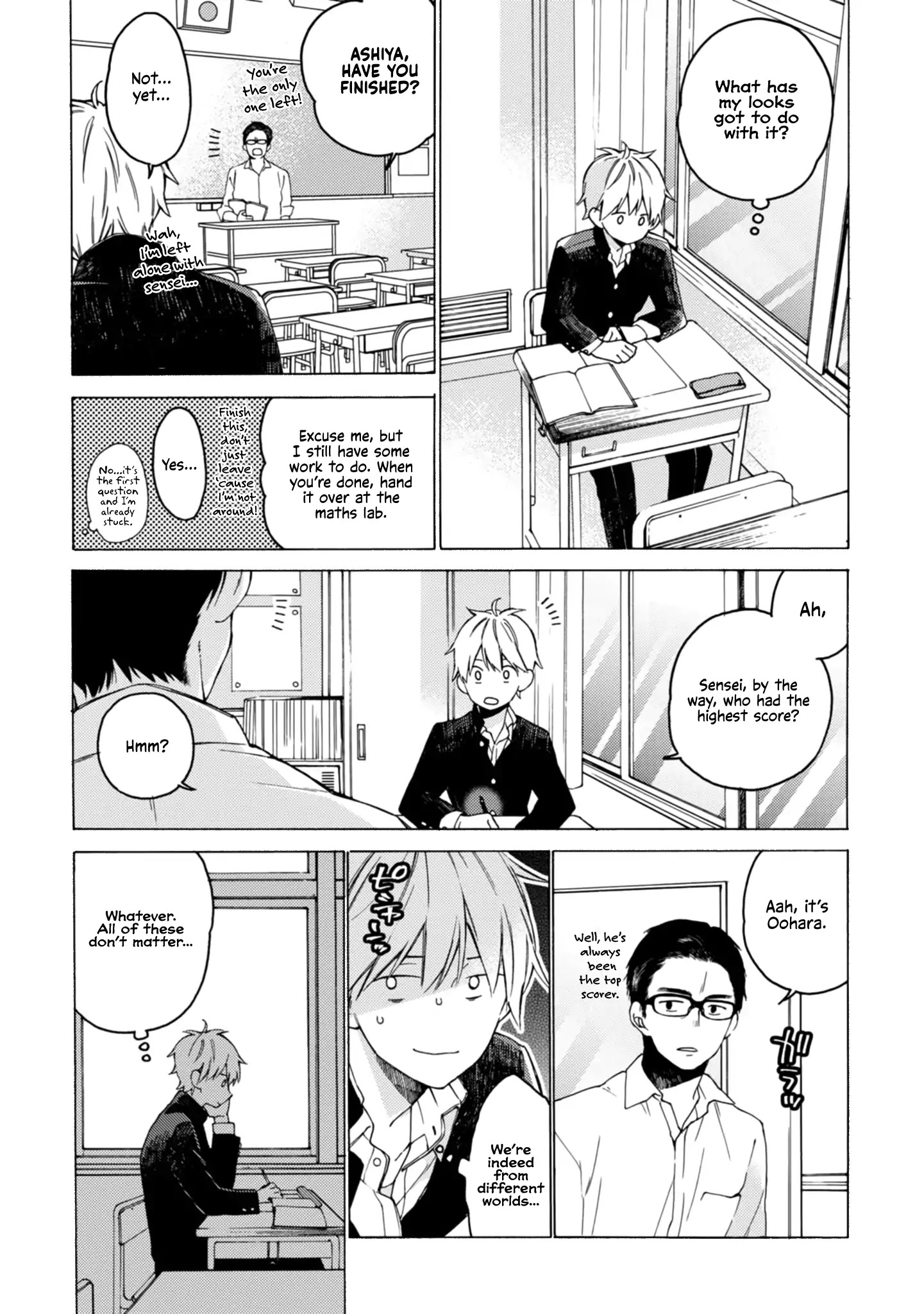 I Will Not Reach You Chapter 1 page 8 - Chapter 1: The Confession.