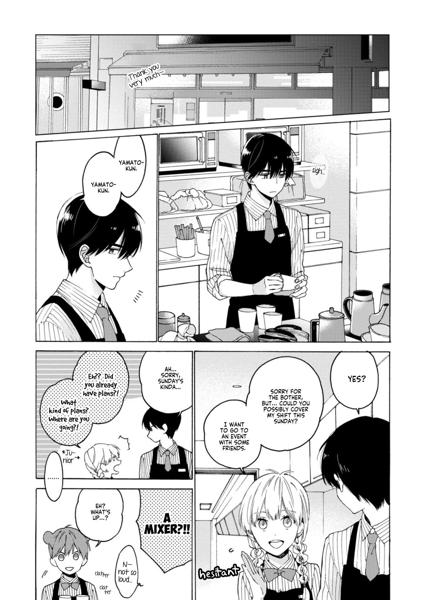 I Will Not Reach You Chapter 3 page 9 - Chapter 3: The Mixer (First Half of the Game)
