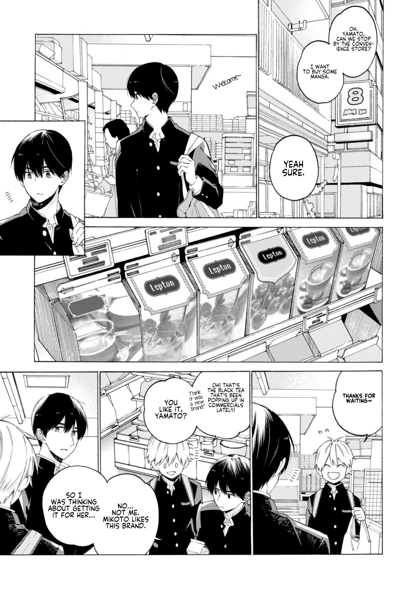 I Will Not Reach You Chapter 5 page 8 - Chapter 5: Yamato and Mikoto