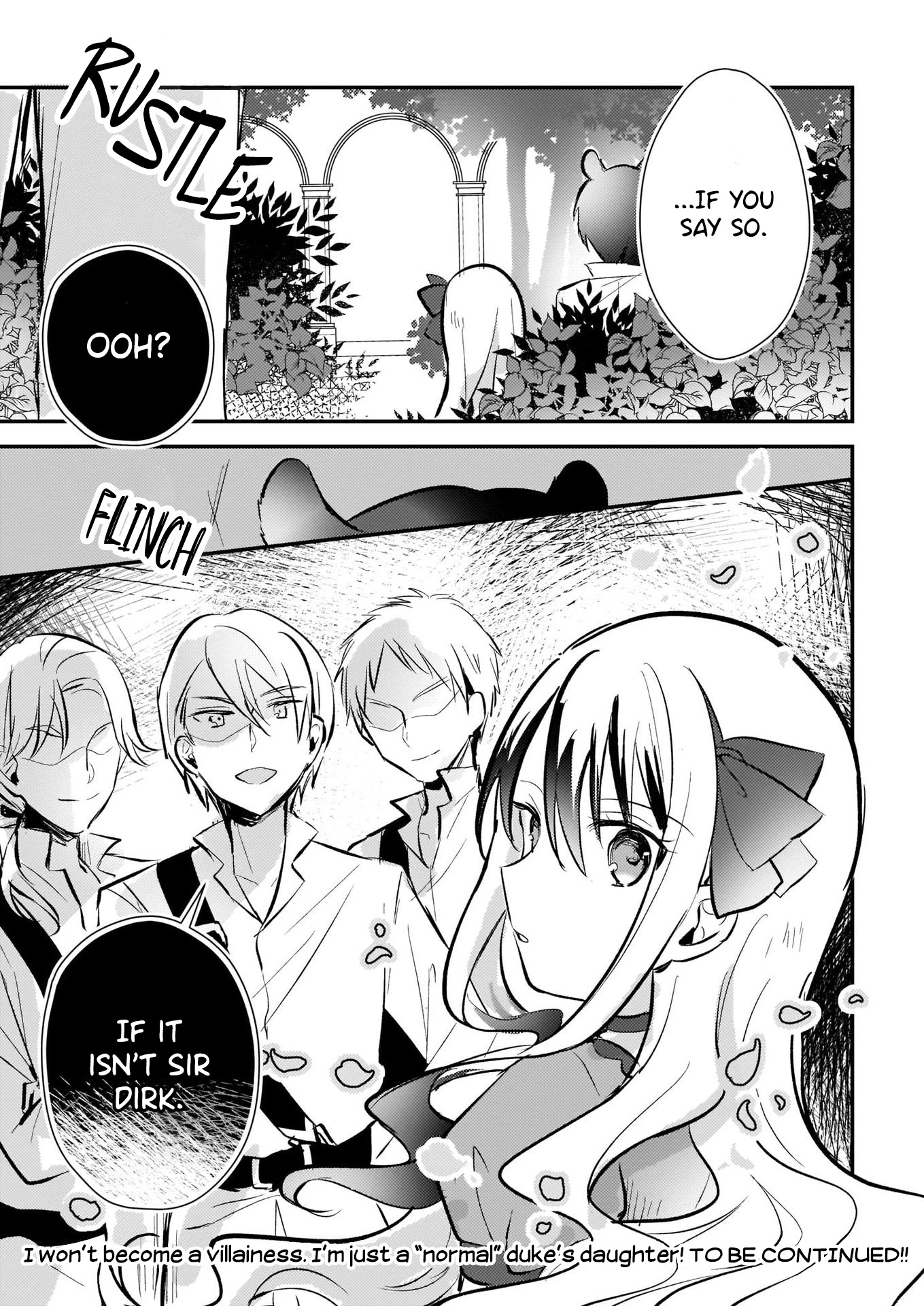 I Won't Become a Villainess. I'm Just a "Normal" Duke's Daughter! Chapter 6 page 22 - Chapter 6