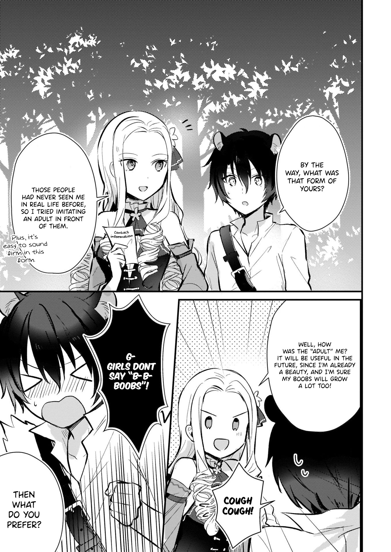 I Won't Become a Villainess. I'm Just a "Normal" Duke's Daughter! Chapter 7.1 page 8 - Chapter 7.1