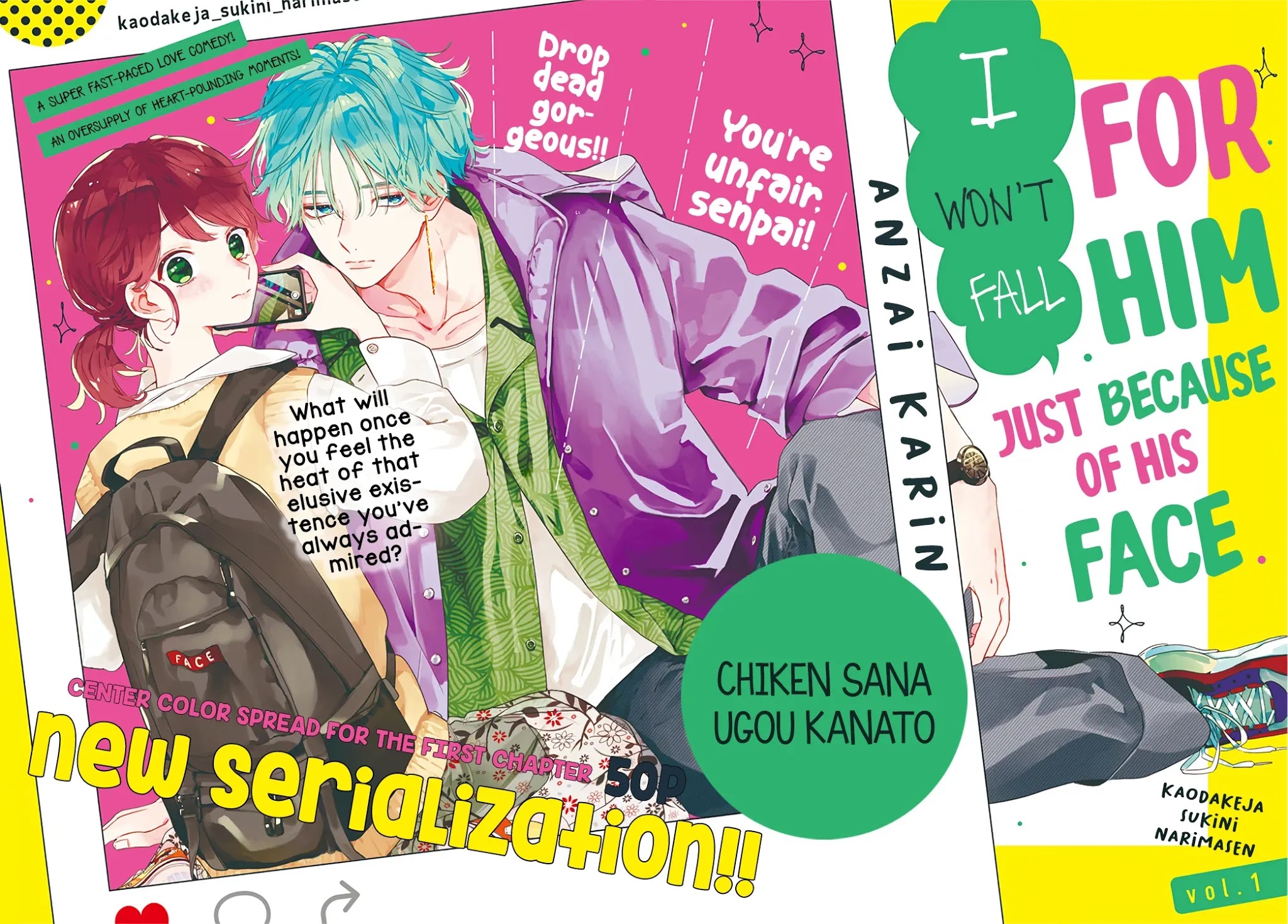 I Won't Fall for Him Just Because of His Face Chapter 1 page 2 - Chapter 1