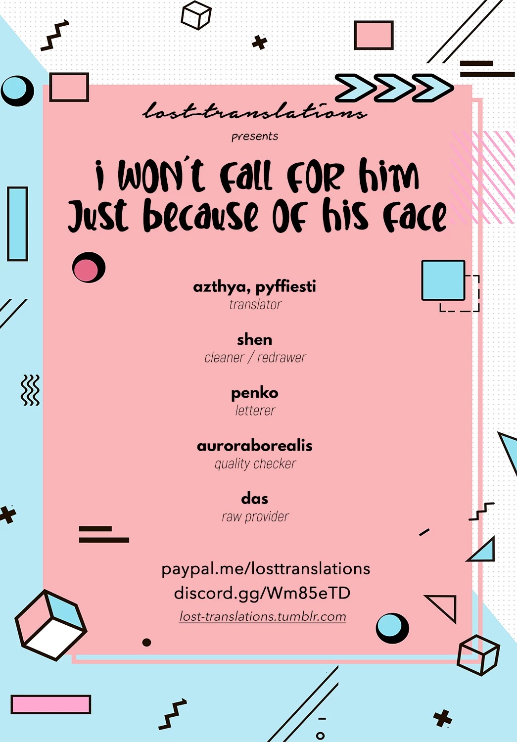 I Won't Fall for Him Just Because of His Face Chapter 2 page 1 - Chapter 2