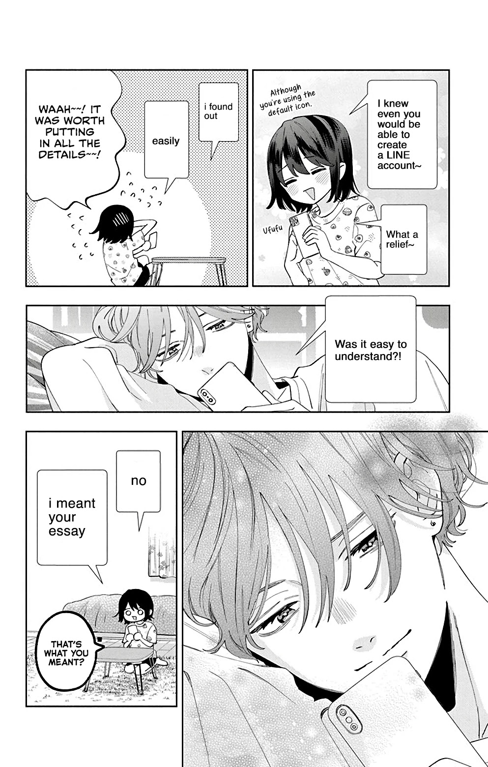 I Won't Fall for Him Just Because of His Face Chapter 5.5 page 8 - Chapter 5.5