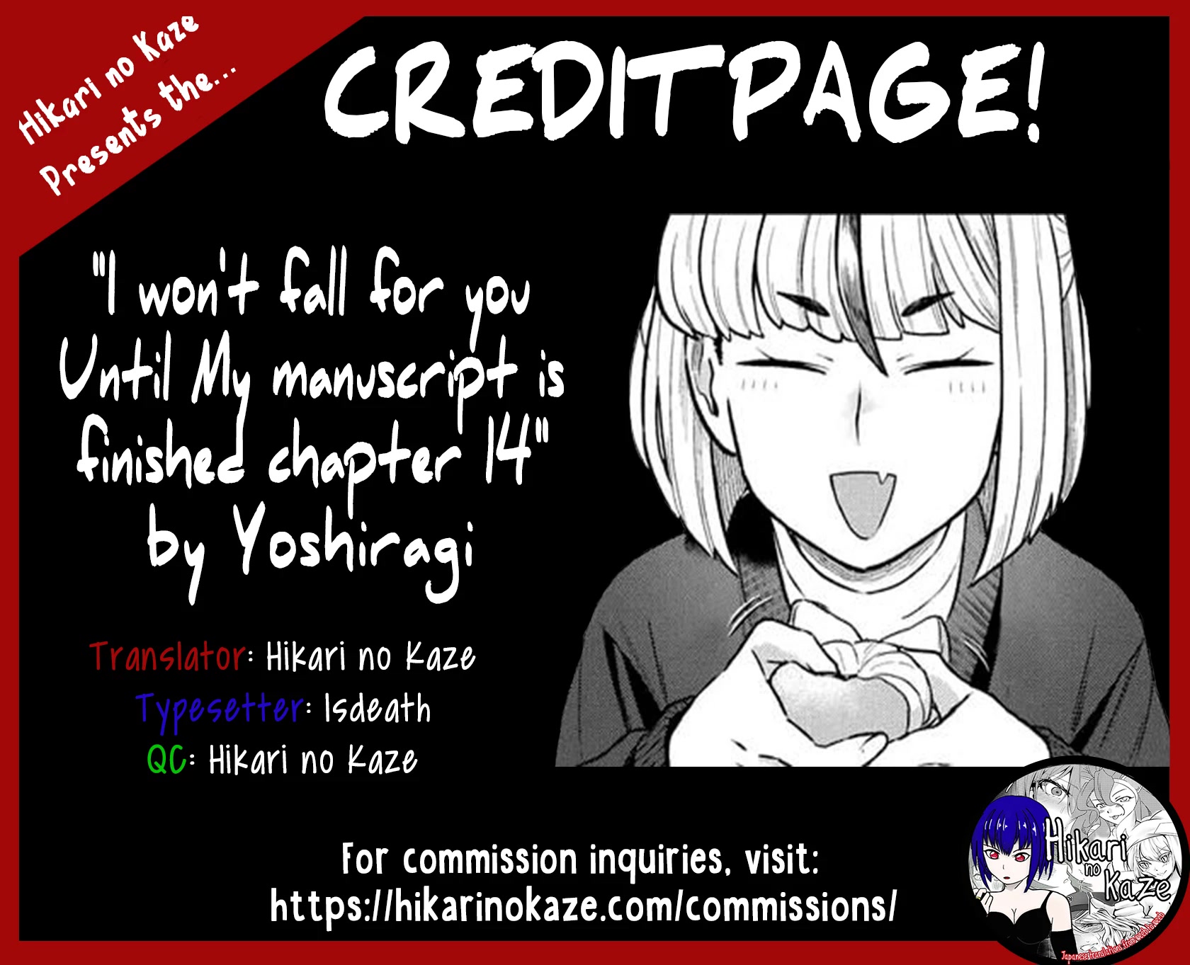 I Won't Fall For You Until My Manuscript Is Finished Chapter 14 page 17 - Chapter 14
