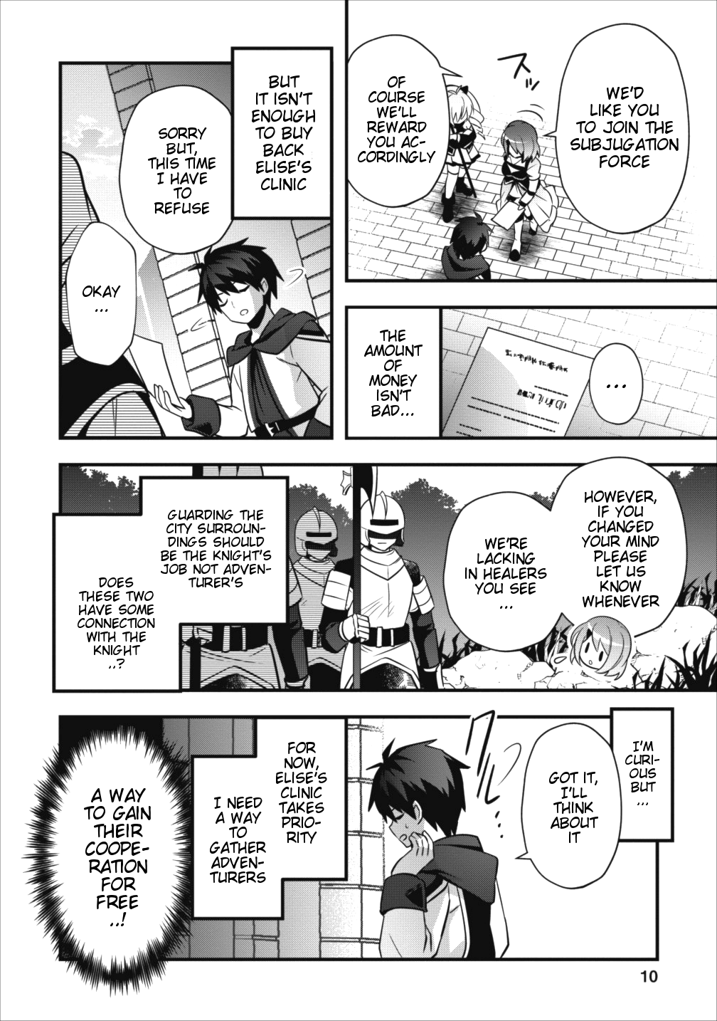 I Work As A Healer In Another World's Labyrinth City Chapter 6.1 page 10 - Chapter 6.1