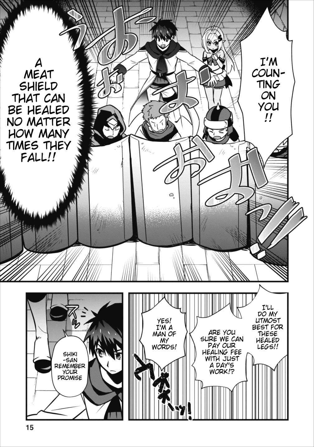 I Work As A Healer In Another World's Labyrinth City Chapter 6.1 page 15 - Chapter 6.1
