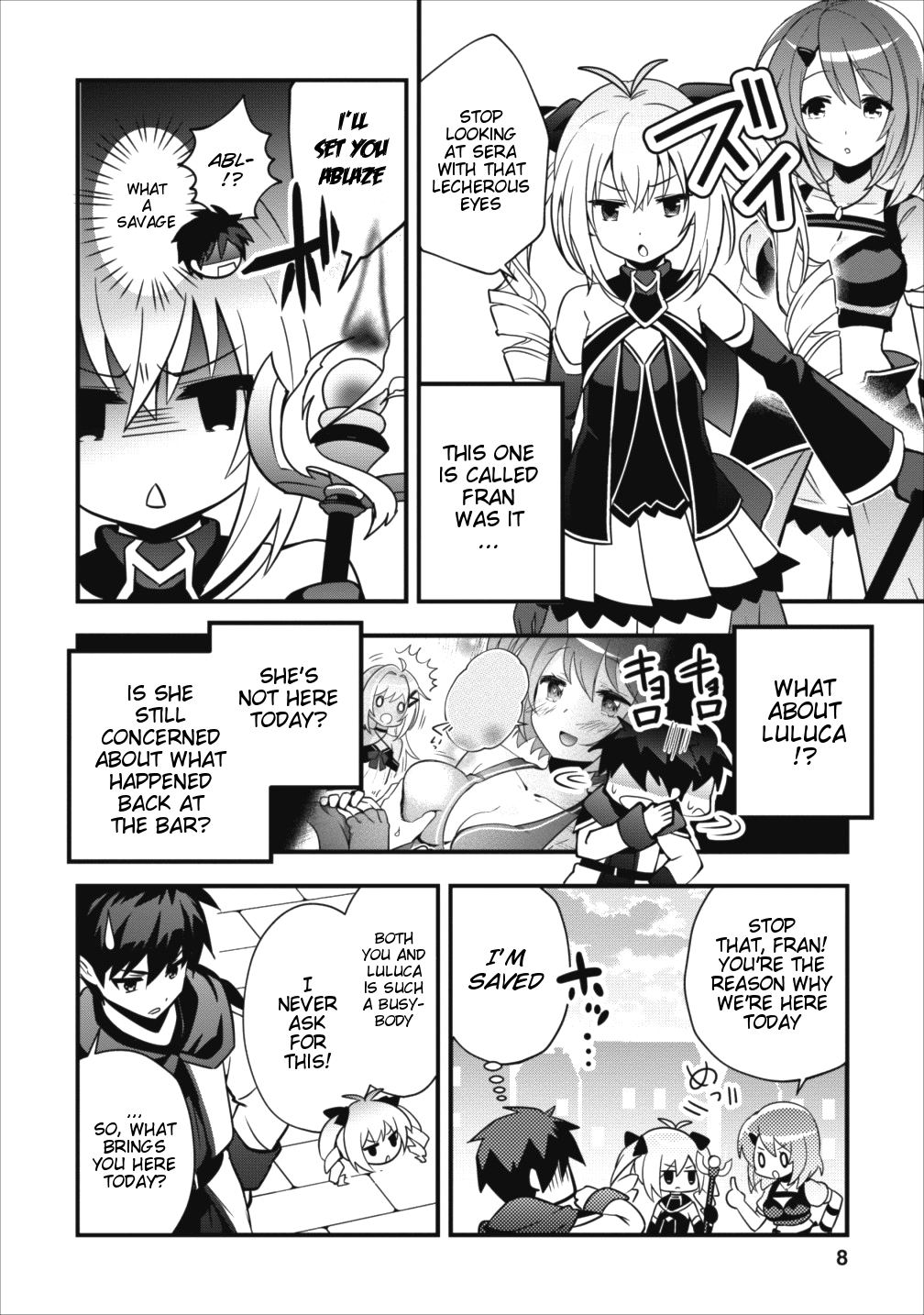 I Work As A Healer In Another World's Labyrinth City Chapter 6.1 page 8 - Chapter 6.1