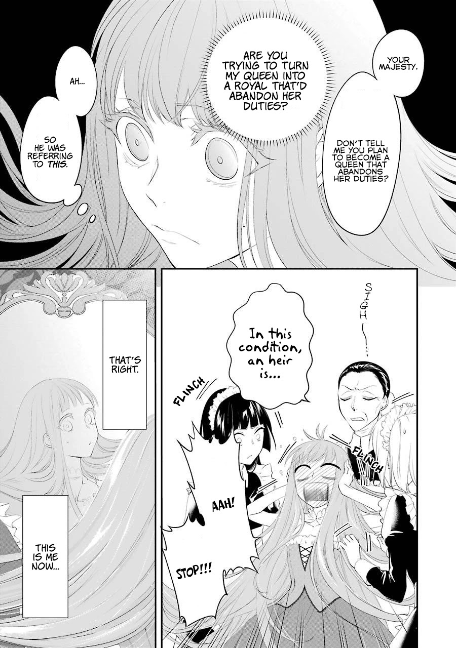 I Worked Myself to Death and Reincarnated as the Queen of His Majesty, Who Is Younger than Me! Chapter 3 page 18 - Chapter 3: Wish