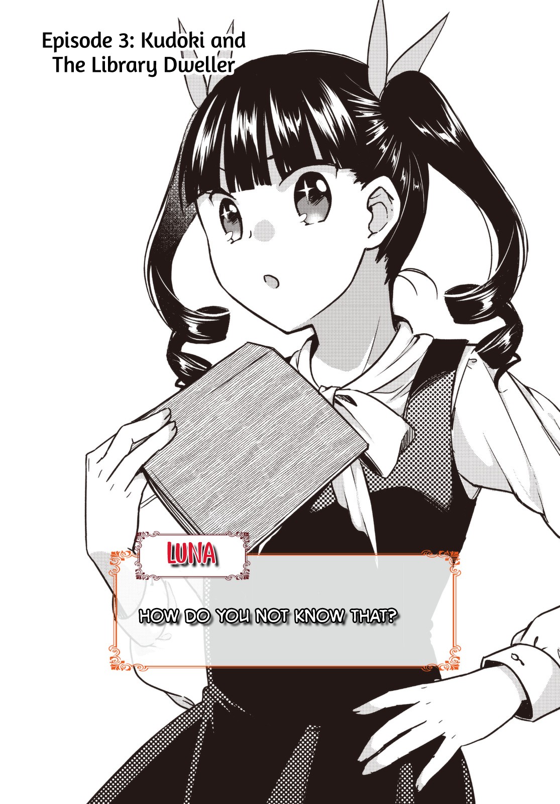 I Would like to Capture You Chapter 3 page 3 - Chapter 3: Kudoki and the library dweller
