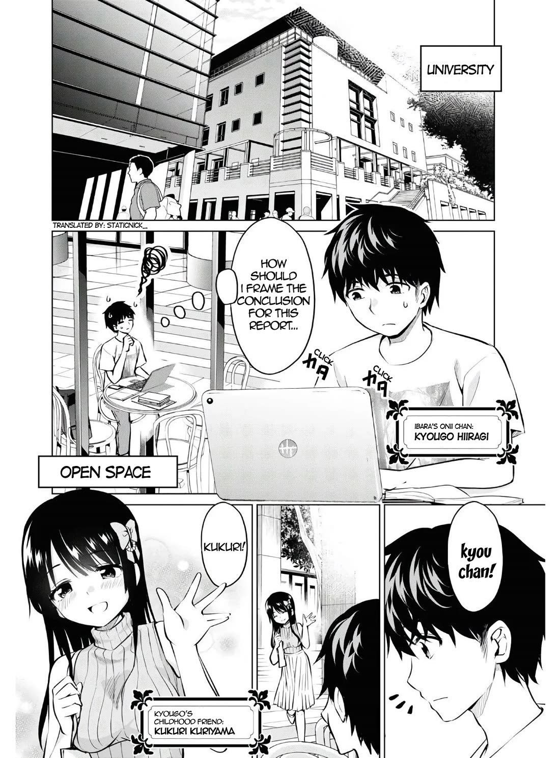 Ibara-Chan Can't Rebel! Chapter 13 page 2 - Chapter 13: Kukuri and Onii