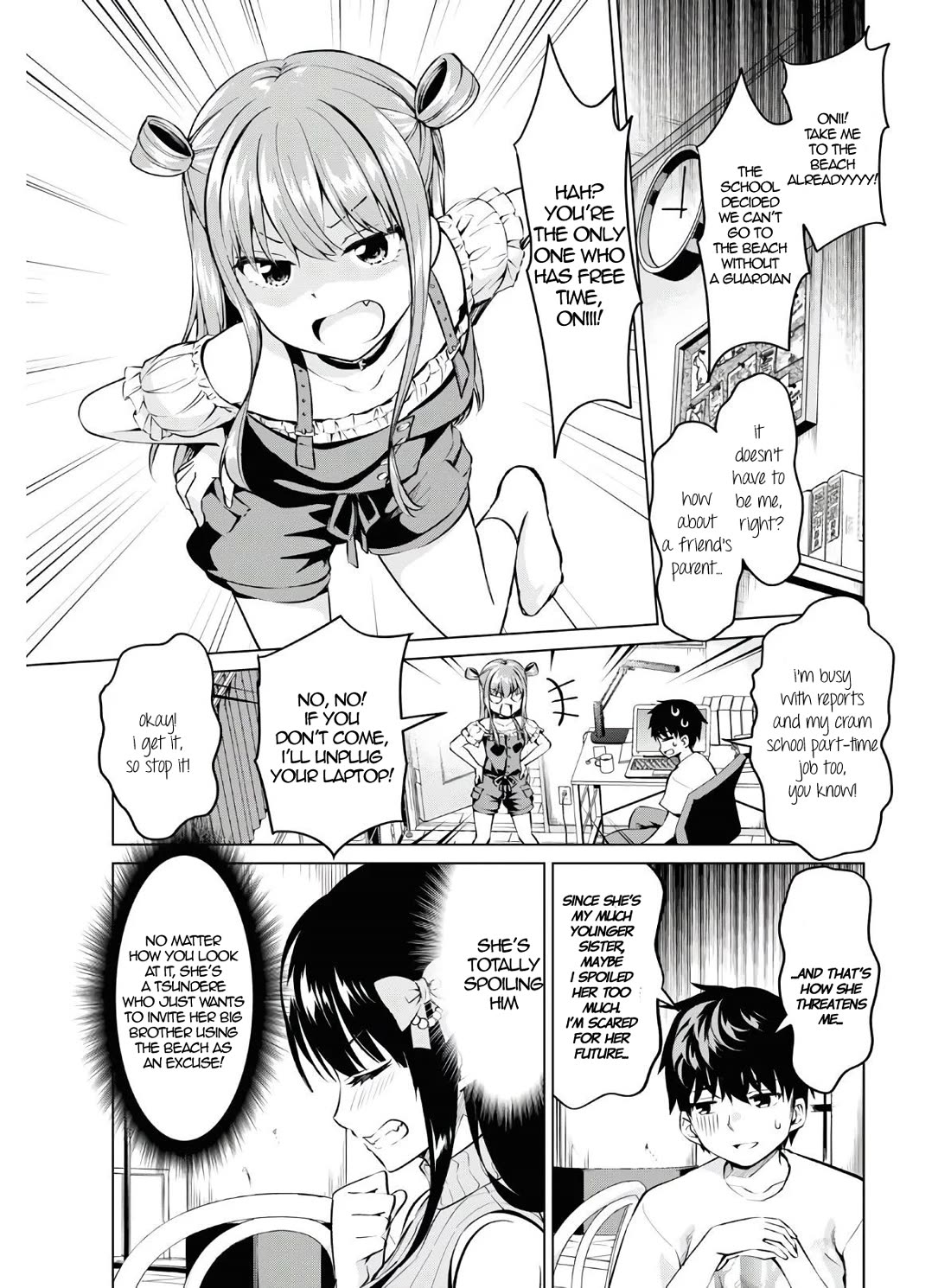 Ibara-Chan Can't Rebel! Chapter 13 page 7 - Chapter 13: Kukuri and Onii