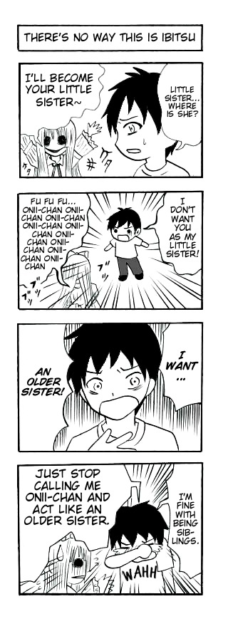 Ibitsu Chapter 13.5 page 1 - Chapter 13.5: The Mysterious Tale of the Editor ~Ibitsu: Another Story~