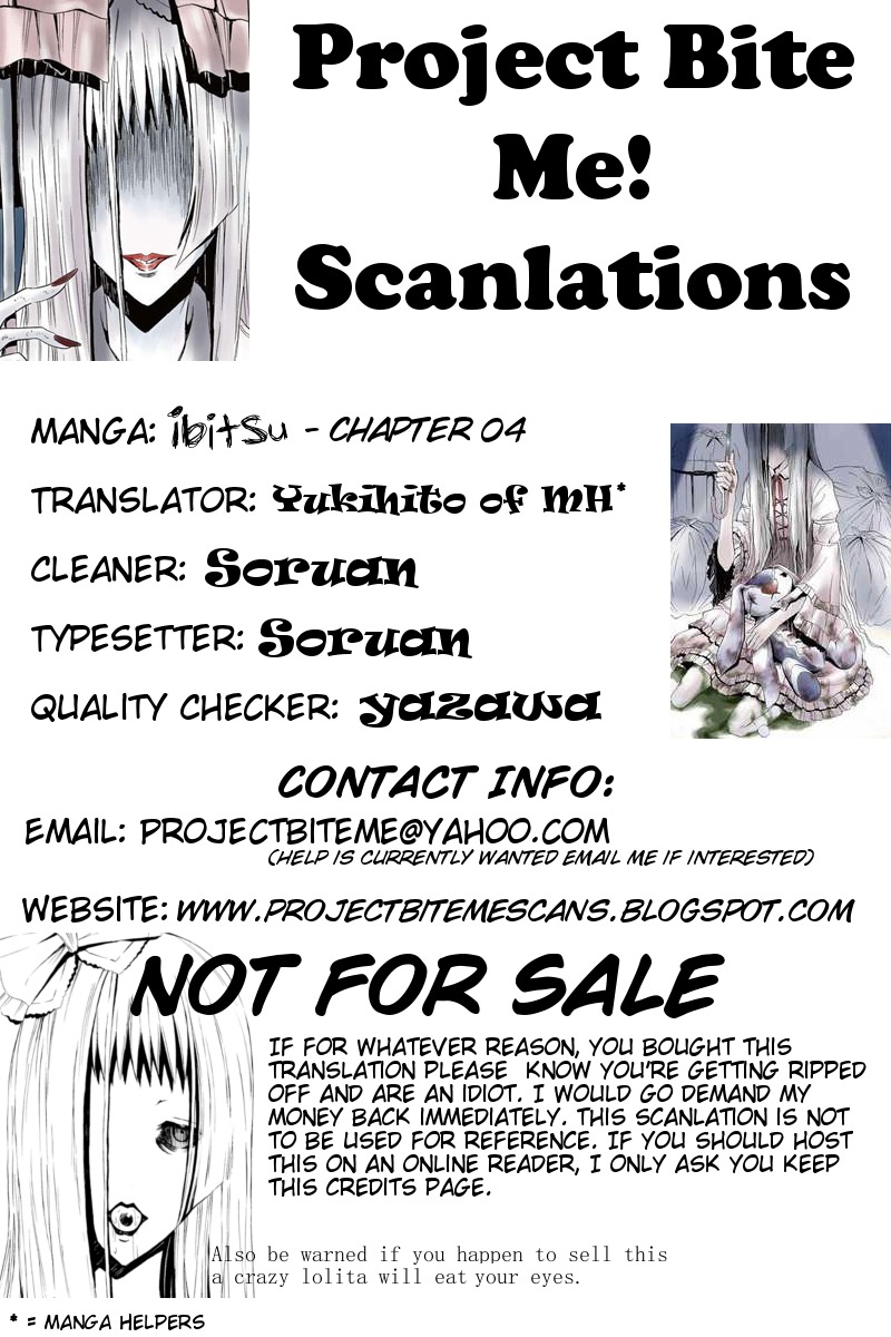 Ibitsu Chapter 4 page 26 - Chapter 4: The Determined Girl