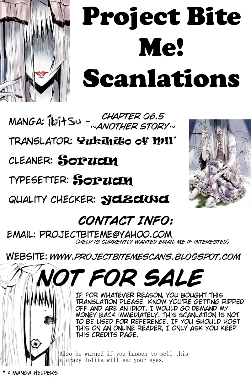 Ibitsu Chapter 6.5 page 41 - Chapter 6.5: The Corridor of Dolls ~Ibitsu: Another Story~