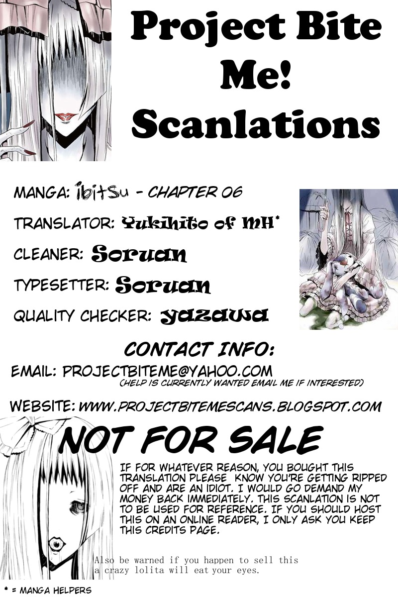 Ibitsu Chapter 6 page 30 - Chapter 6: The Chasing Girl