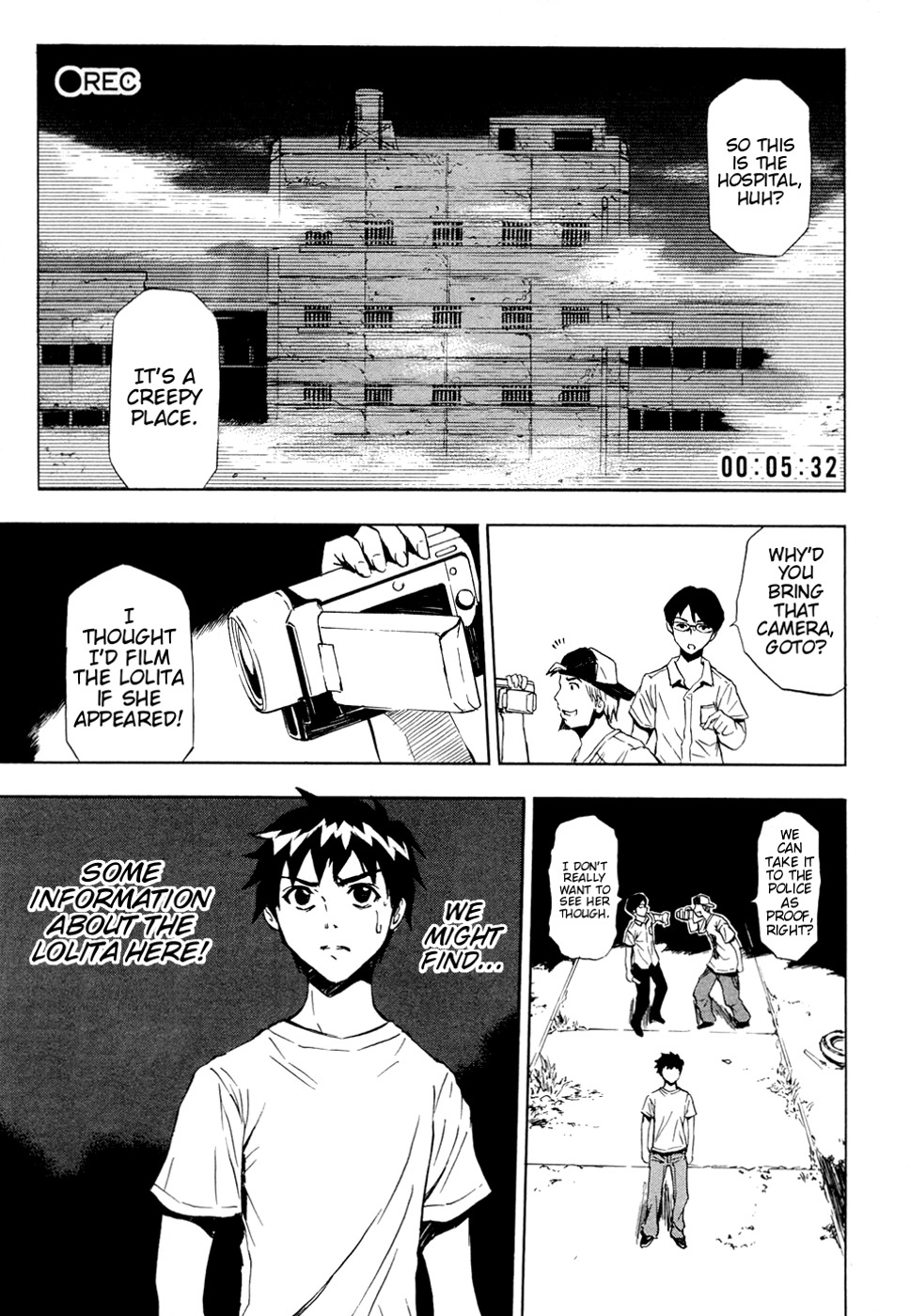 Ibitsu Chapter 8 page 1 - Chapter 8: The Girl In the Hostpital