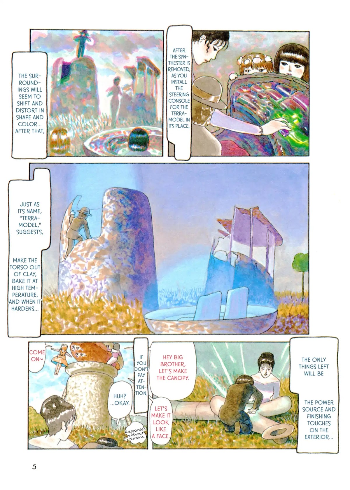 Iblard Legend - The Scenery of Laputas Chapter 1 page 10 - Chapter 1: If You Want to Make a Terramodel