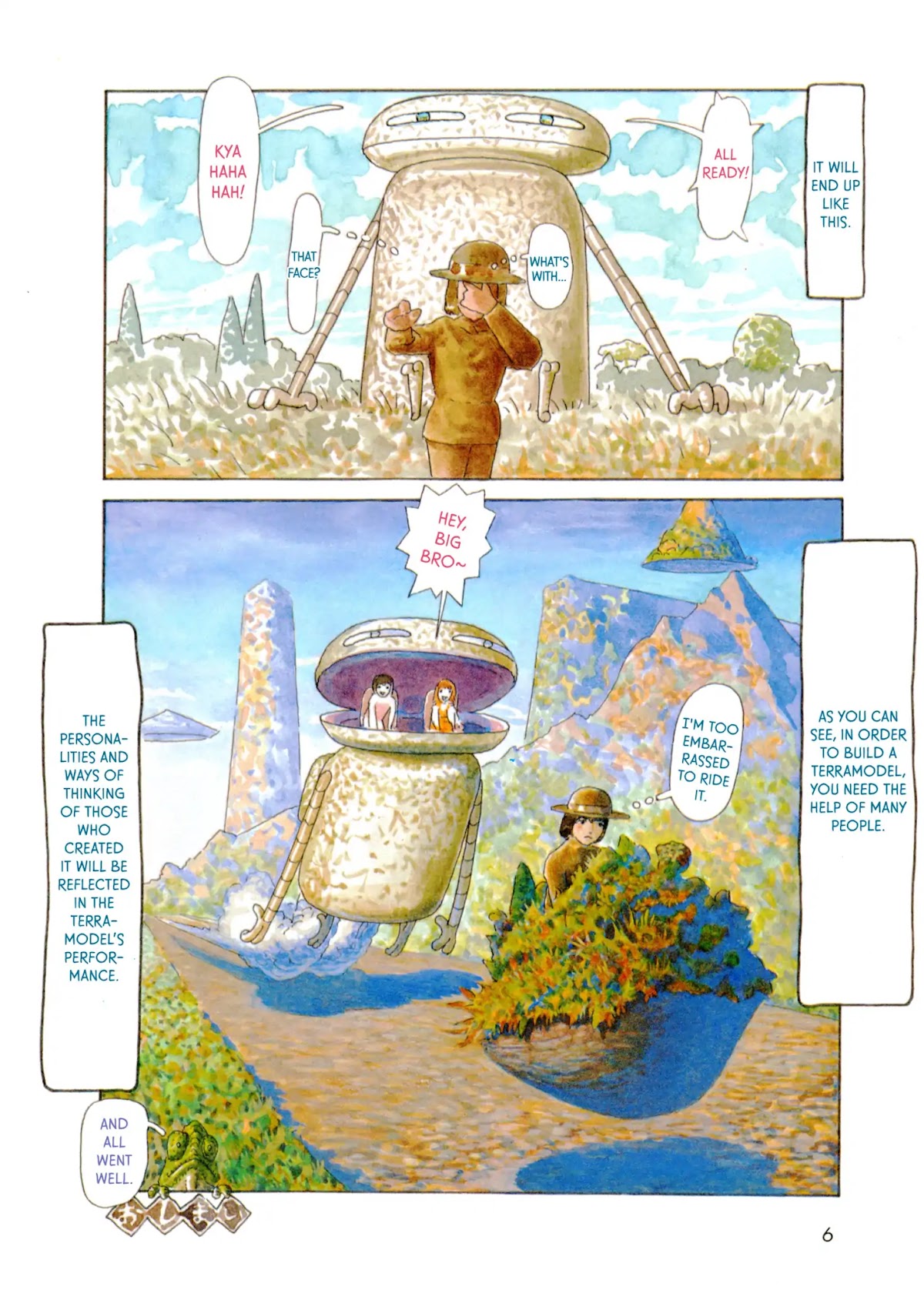 Iblard Legend - The Scenery of Laputas Chapter 1 page 11 - Chapter 1: If You Want to Make a Terramodel