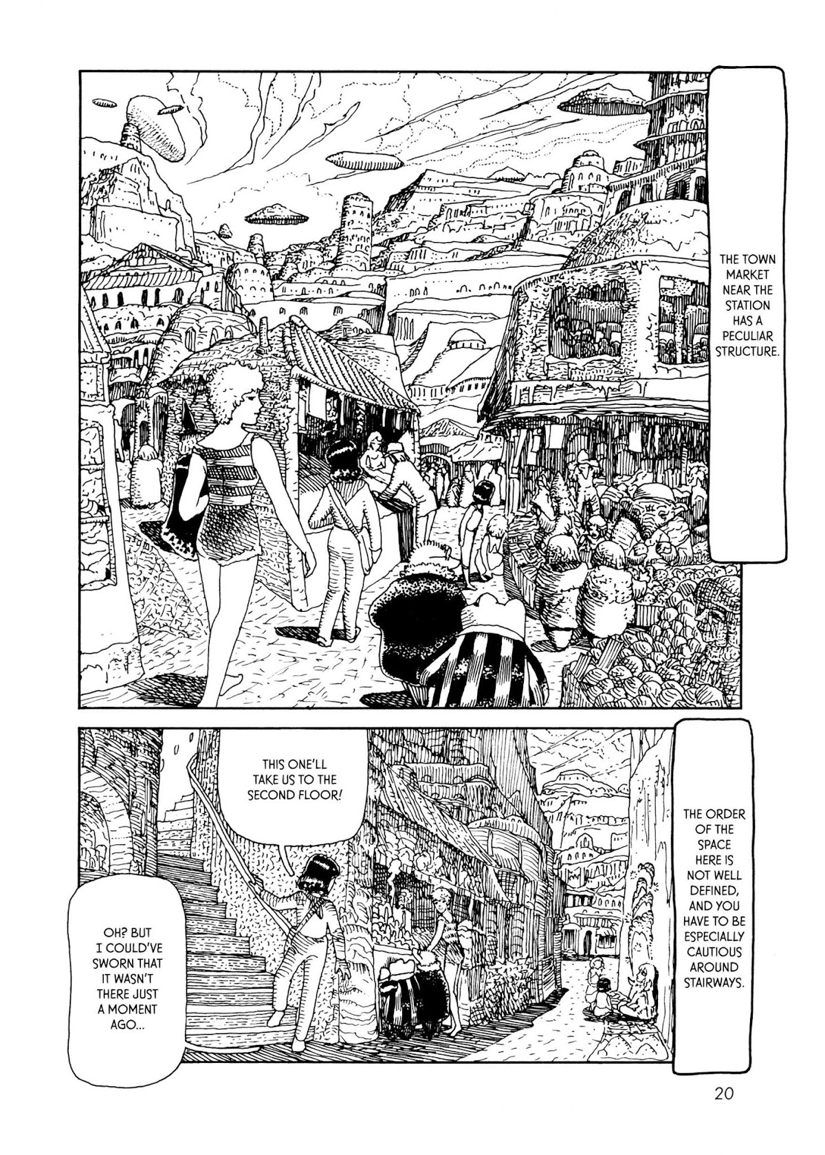 Iblard Legend - The Scenery of Laputas Chapter 4 page 2 - Chapter 4: How to Find the Way Back From the Market
