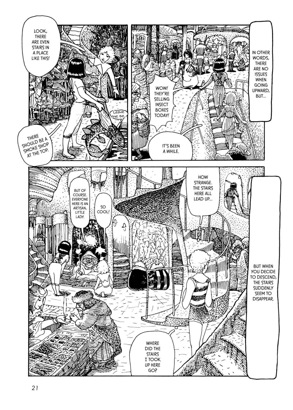 Iblard Legend - The Scenery of Laputas Chapter 4 page 3 - Chapter 4: How to Find the Way Back From the Market
