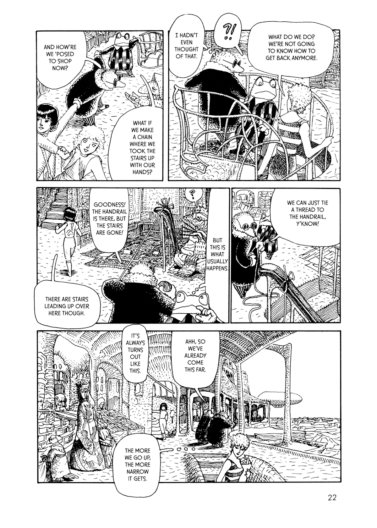 Iblard Legend - The Scenery of Laputas Chapter 4 page 4 - Chapter 4: How to Find the Way Back From the Market