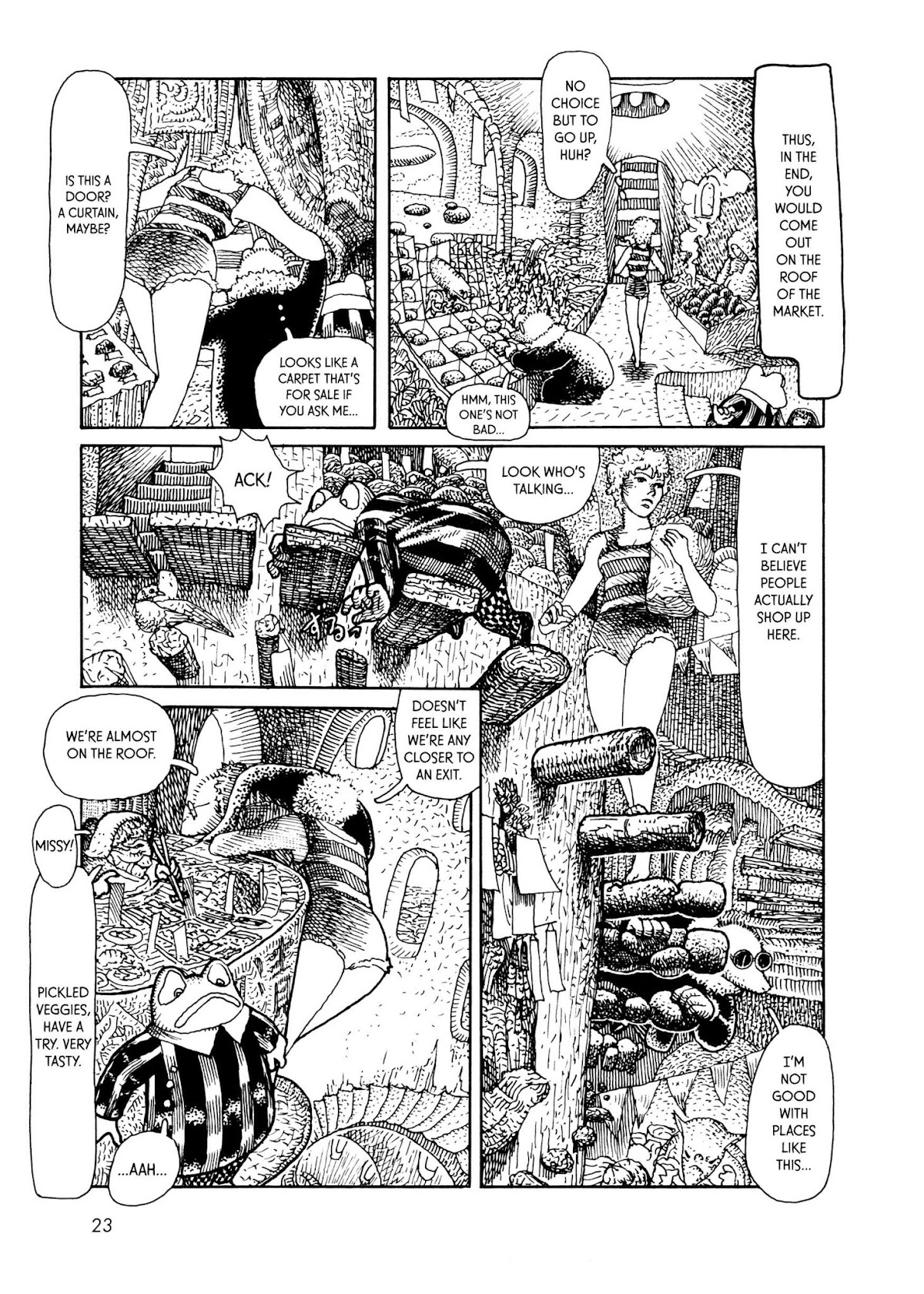 Iblard Legend - The Scenery of Laputas Chapter 4 page 5 - Chapter 4: How to Find the Way Back From the Market