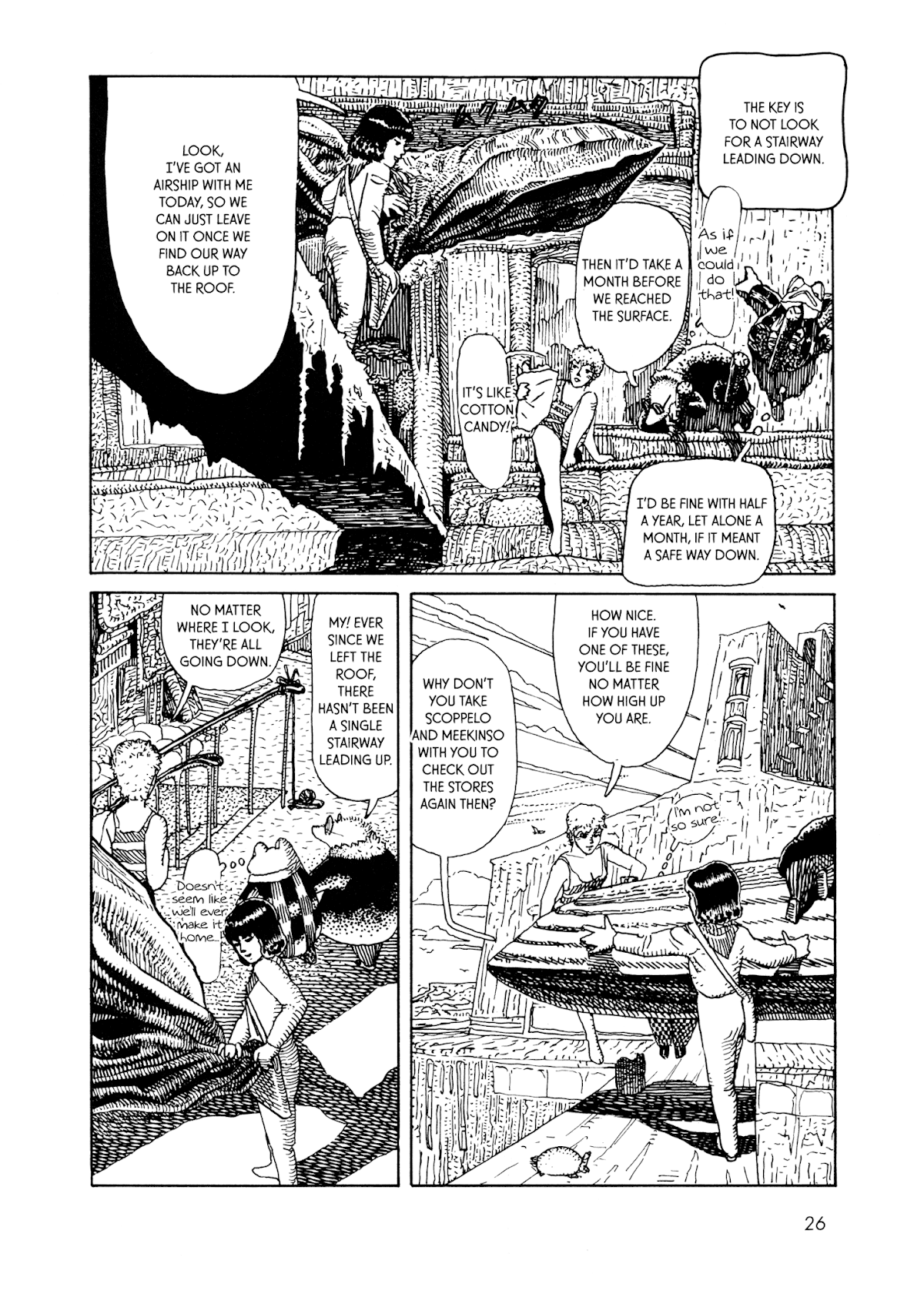Iblard Legend - The Scenery of Laputas Chapter 4 page 8 - Chapter 4: How to Find the Way Back From the Market