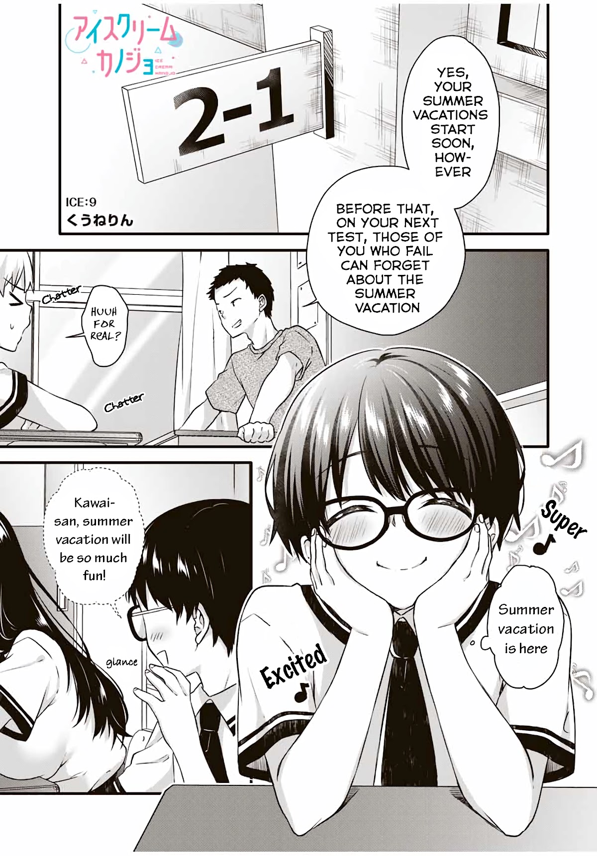 Ice Cream Kanojo Chapter 9 page 2 - Chapter 9: 【ICE：9】