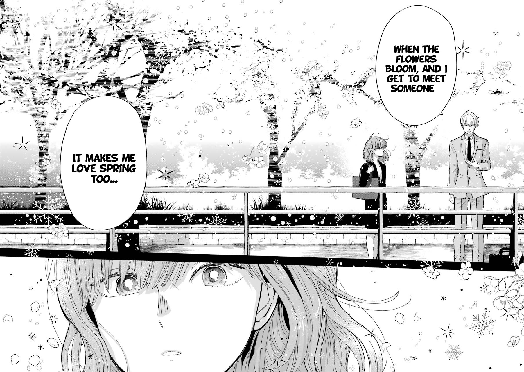 Ice Guy and the Cool Female Colleague Chapter 15.5 page 13 - Chapter 15.5: The story on how we met