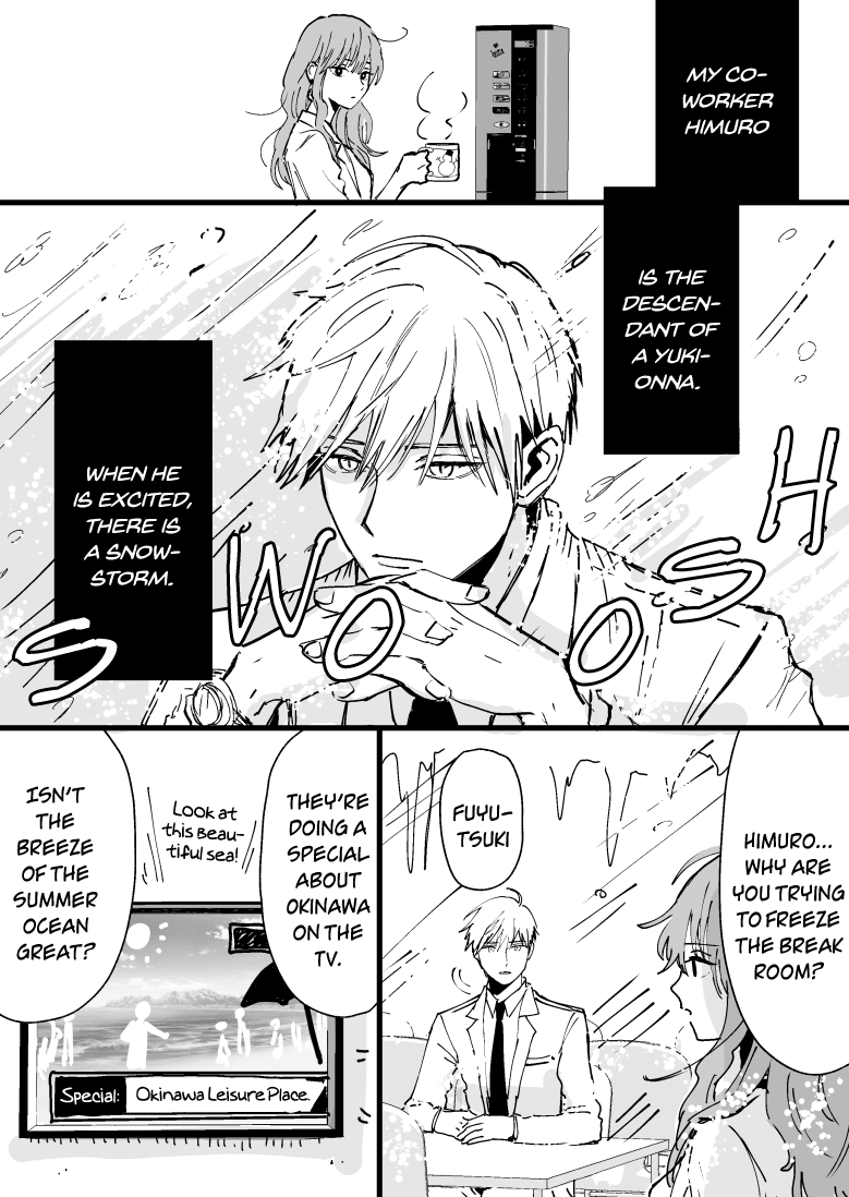 Ice Guy and the Cool Female Colleague Chapter 3 page 1 - Chapter 3