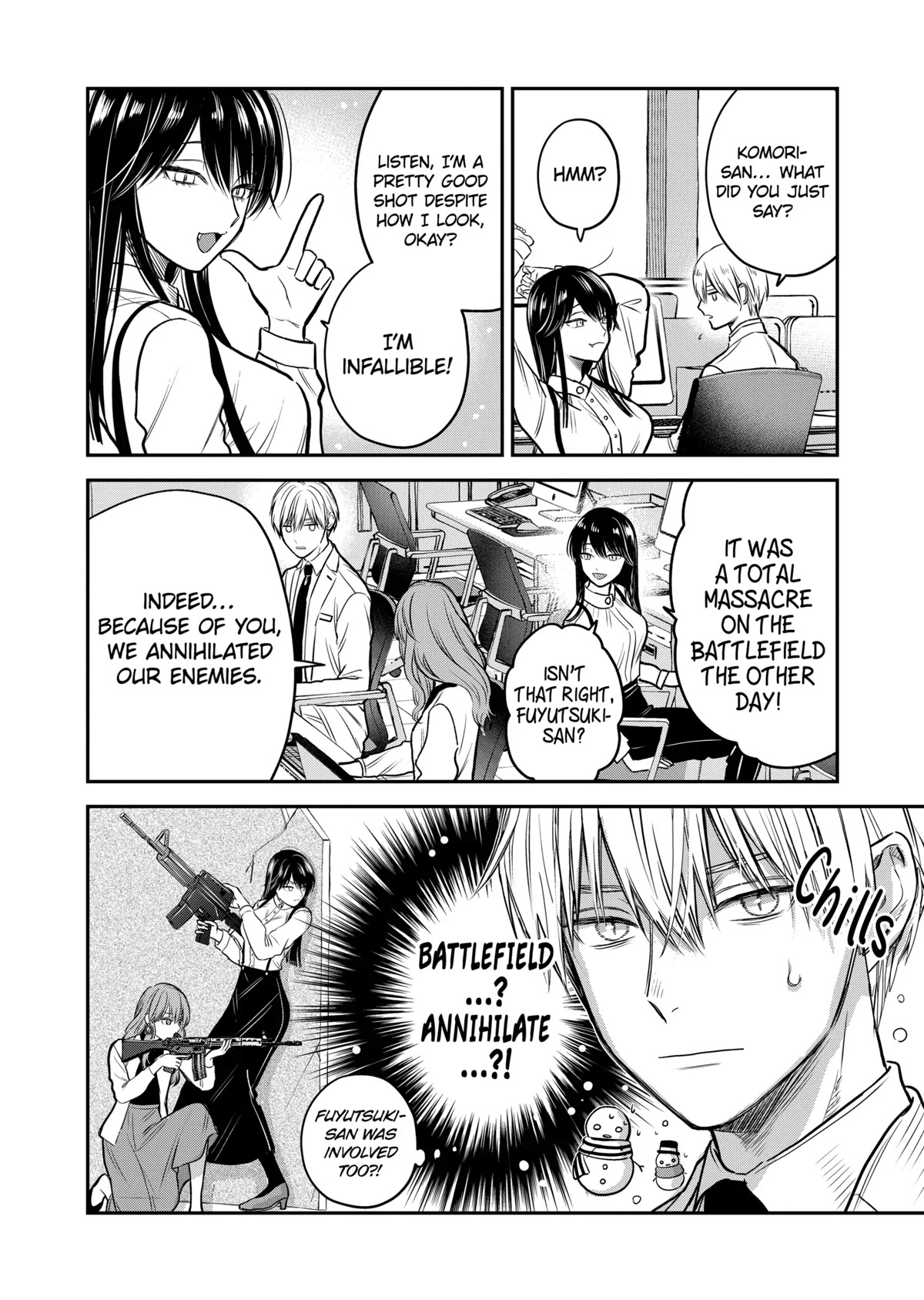 Ice Guy and the Cool Female Colleague Chapter 31.5 page 2 - Chapter 31.5: Special Story: Online Game
