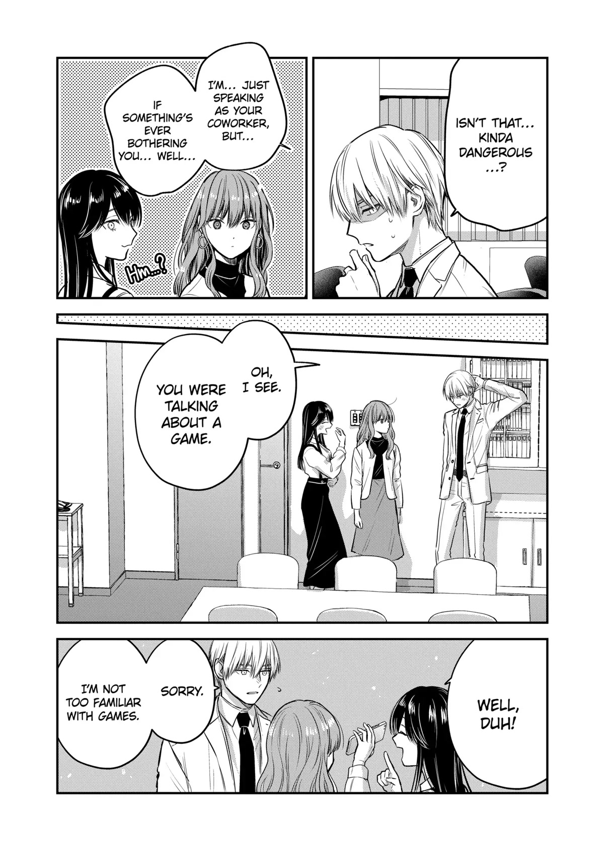 Ice Guy and the Cool Female Colleague Chapter 31.5 page 3 - Chapter 31.5: Special Story: Online Game