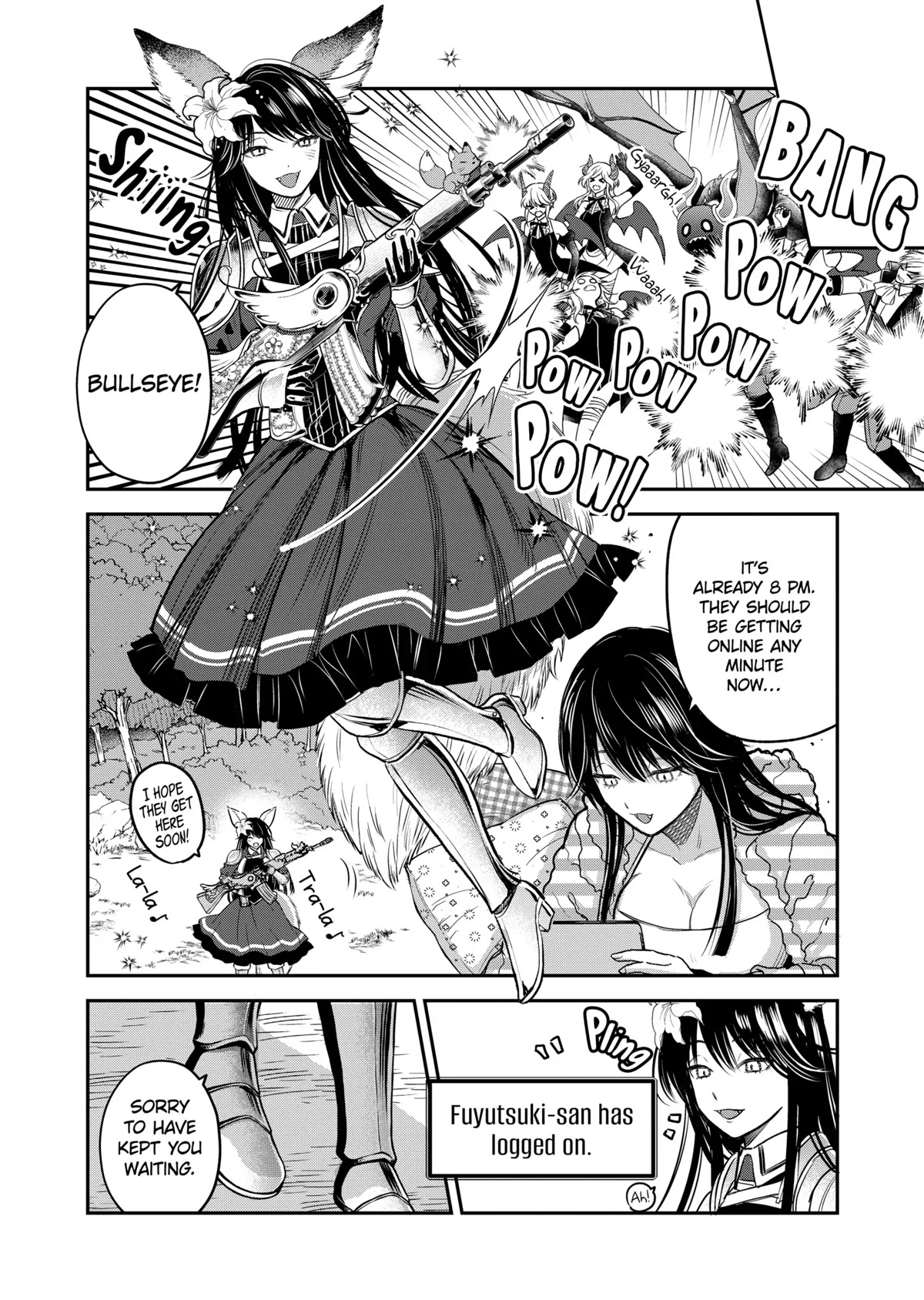 Ice Guy and the Cool Female Colleague Chapter 31.5 page 6 - Chapter 31.5: Special Story: Online Game