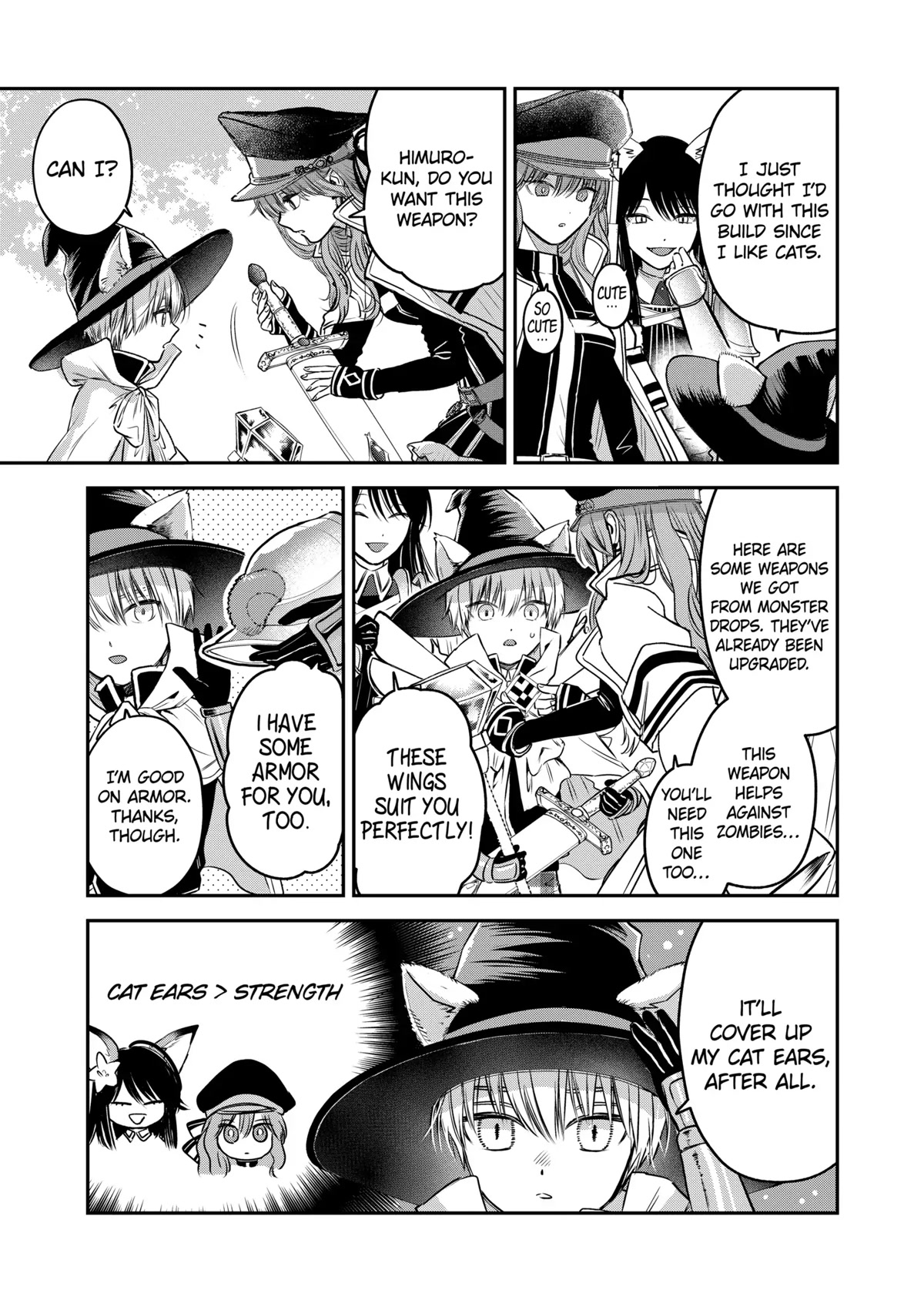 Ice Guy and the Cool Female Colleague Chapter 31.5 page 9 - Chapter 31.5: Special Story: Online Game