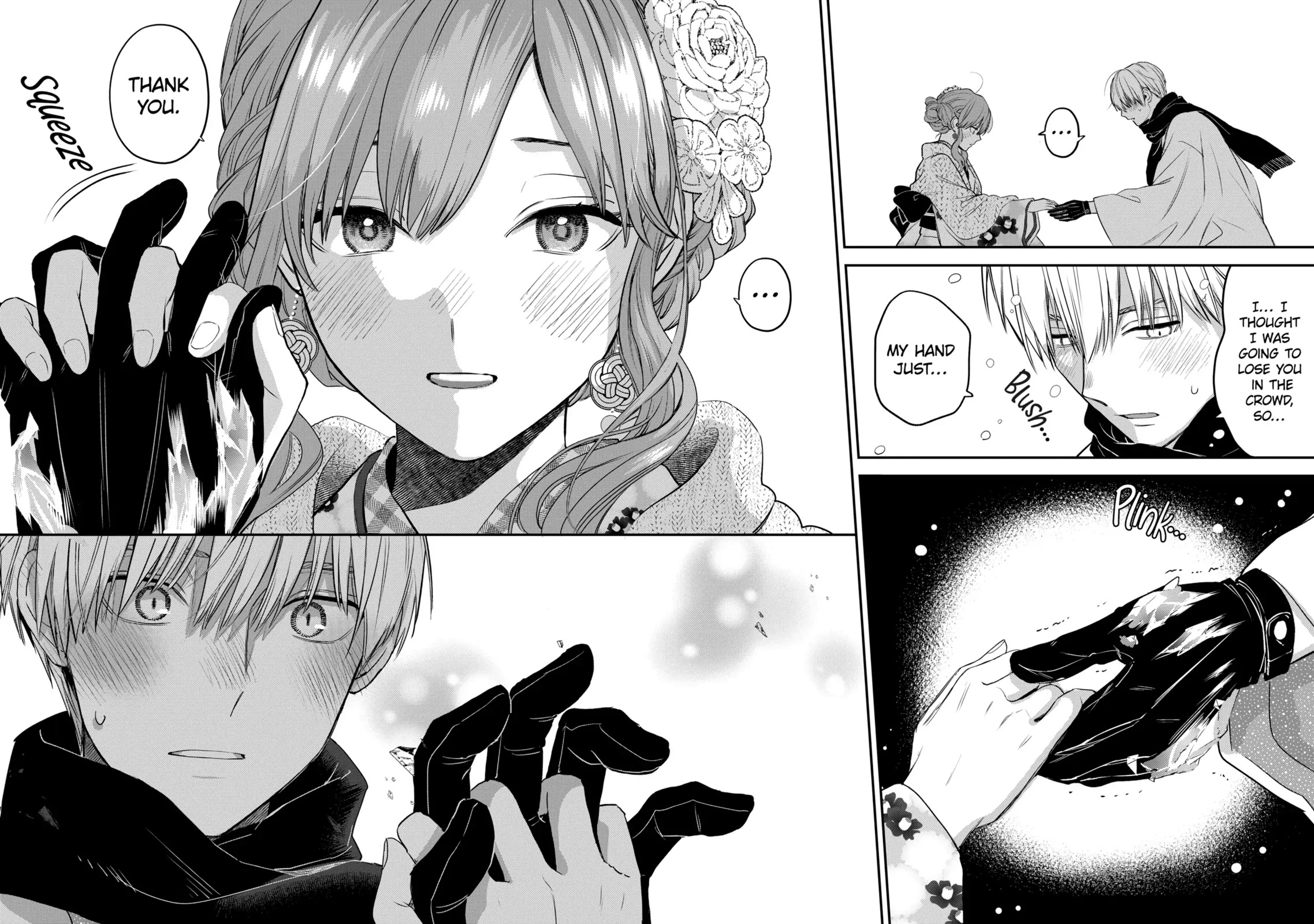 Ice Guy and the Cool Female Colleague Chapter 35.5 page 10 - Chapter 35.5: Special Story: Visiting the Shrine on New Year's Day Together