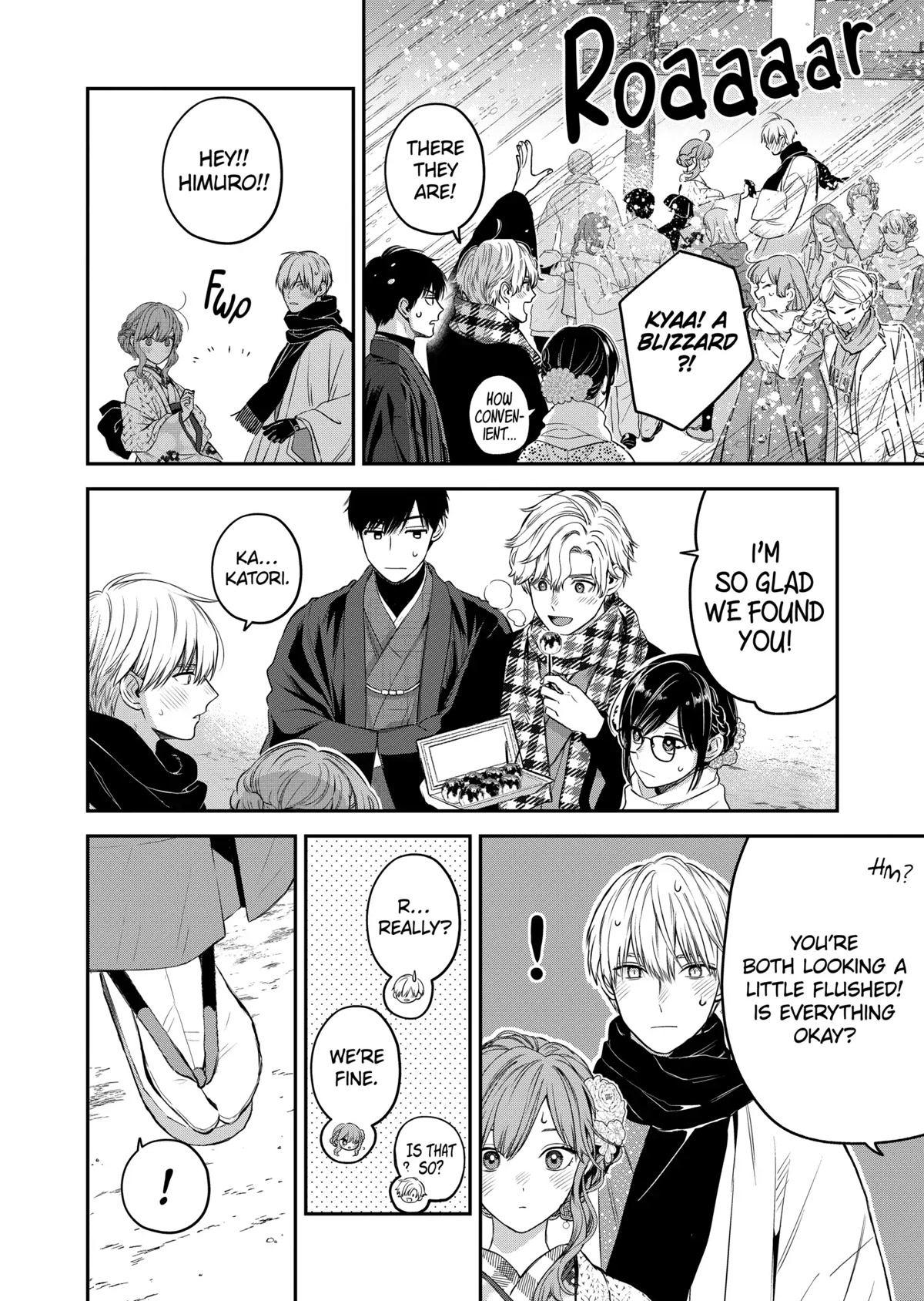 Ice Guy and the Cool Female Colleague Chapter 35.5 page 11 - Chapter 35.5: Special Story: Visiting the Shrine on New Year's Day Together
