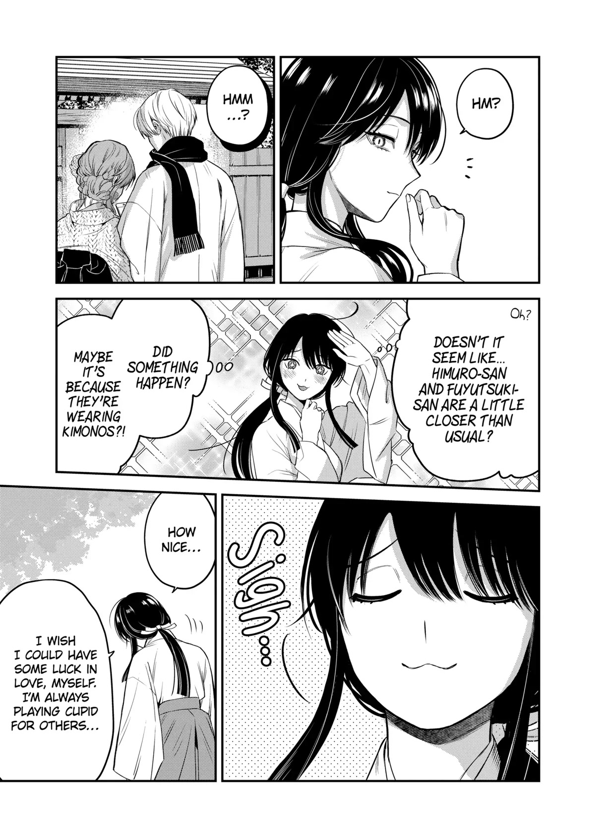 Ice Guy and the Cool Female Colleague Chapter 35.5 page 14 - Chapter 35.5: Special Story: Visiting the Shrine on New Year's Day Together