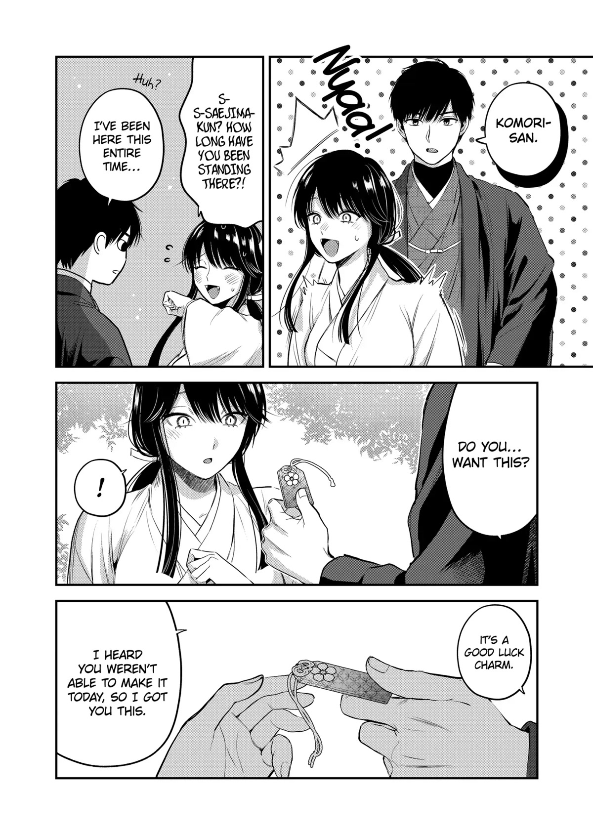 Ice Guy and the Cool Female Colleague Chapter 35.5 page 15 - Chapter 35.5: Special Story: Visiting the Shrine on New Year's Day Together