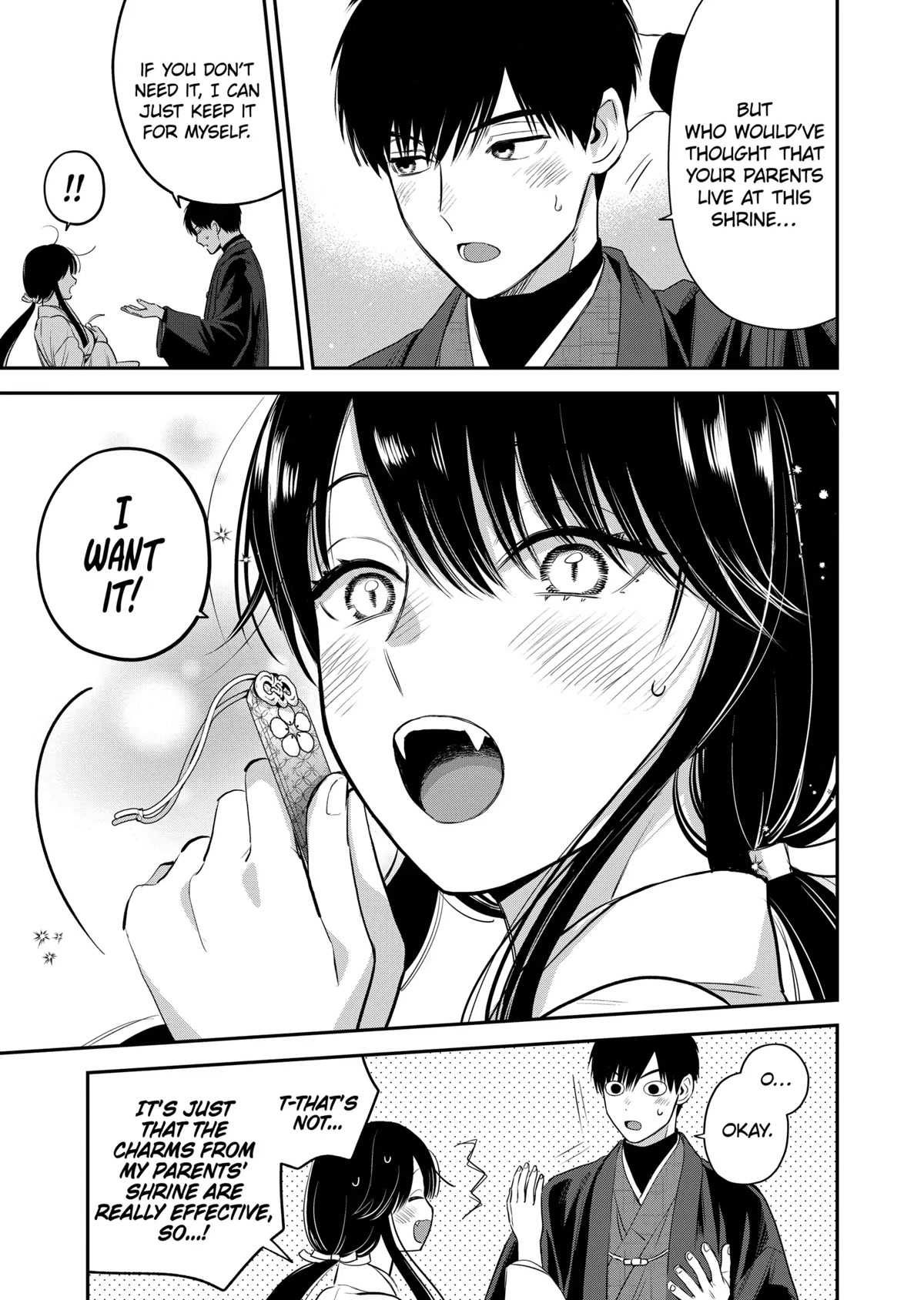 Ice Guy and the Cool Female Colleague Chapter 35.5 page 16 - Chapter 35.5: Special Story: Visiting the Shrine on New Year's Day Together